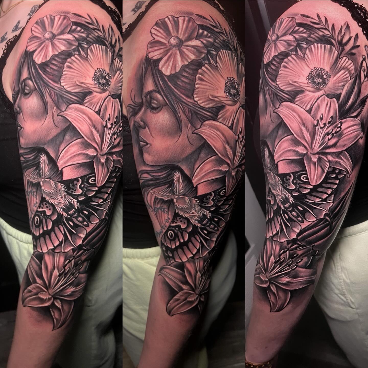 Tattoo by @ldgoodtattoo — realism, black_and_grey