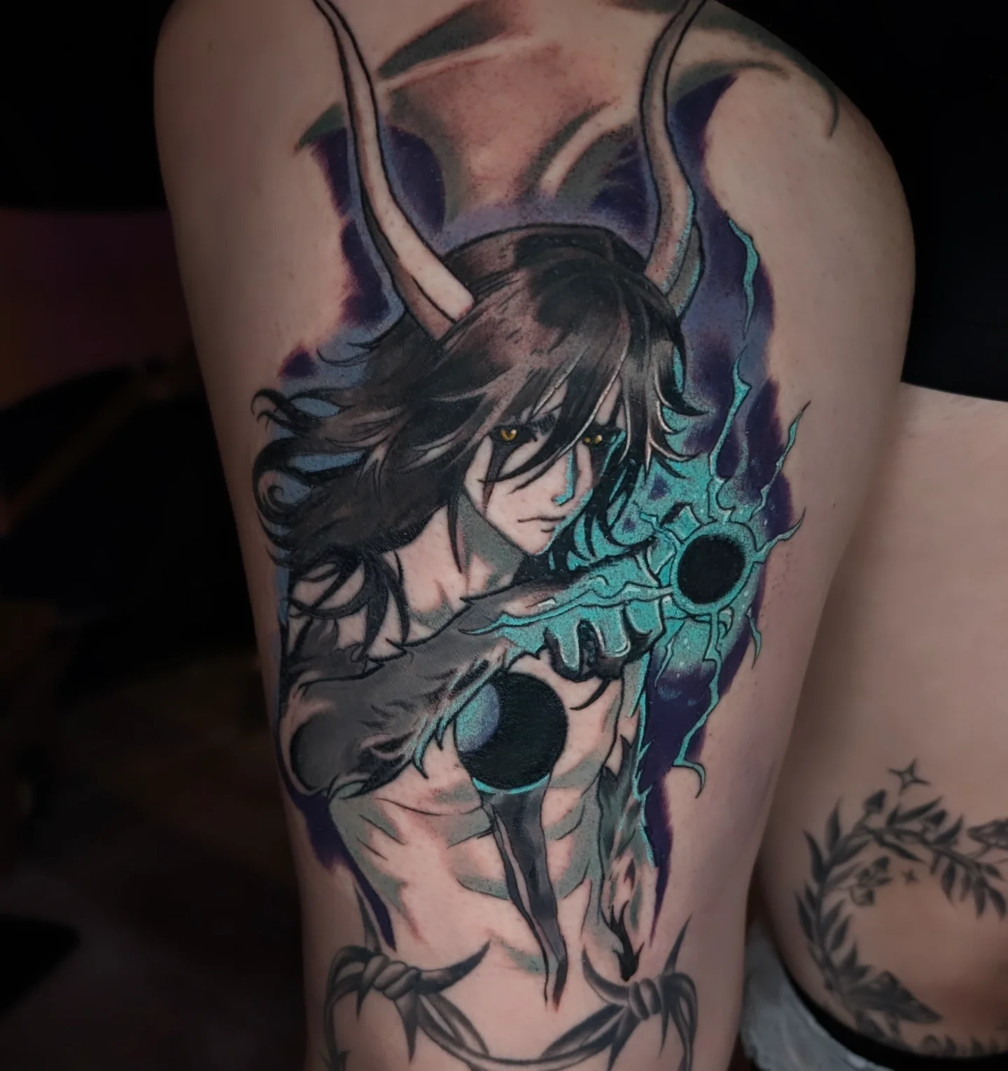 Tattoo by @lyndonkorcala — anime, illustrative