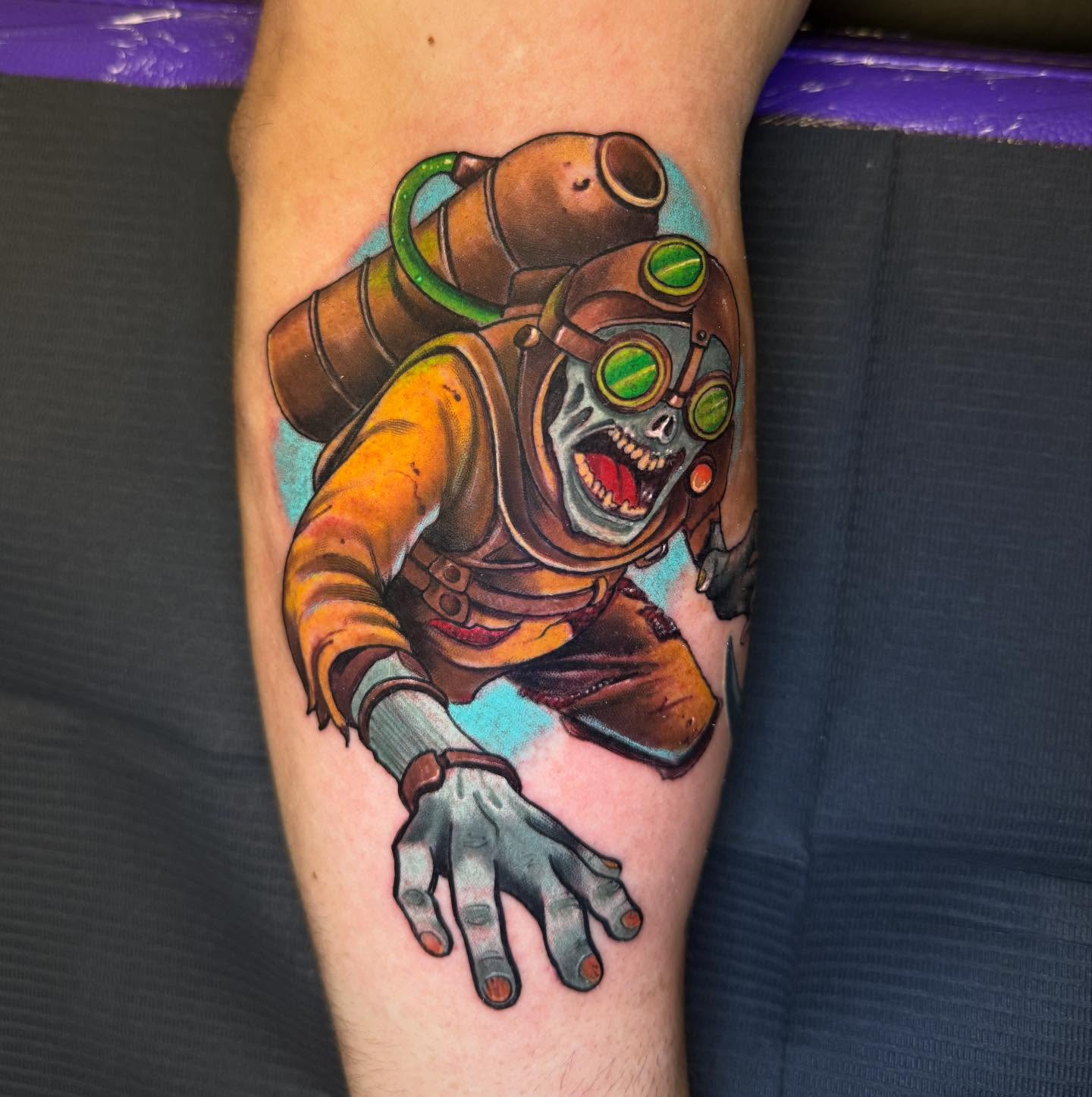 Tattoo by @justinxtattooer — realism