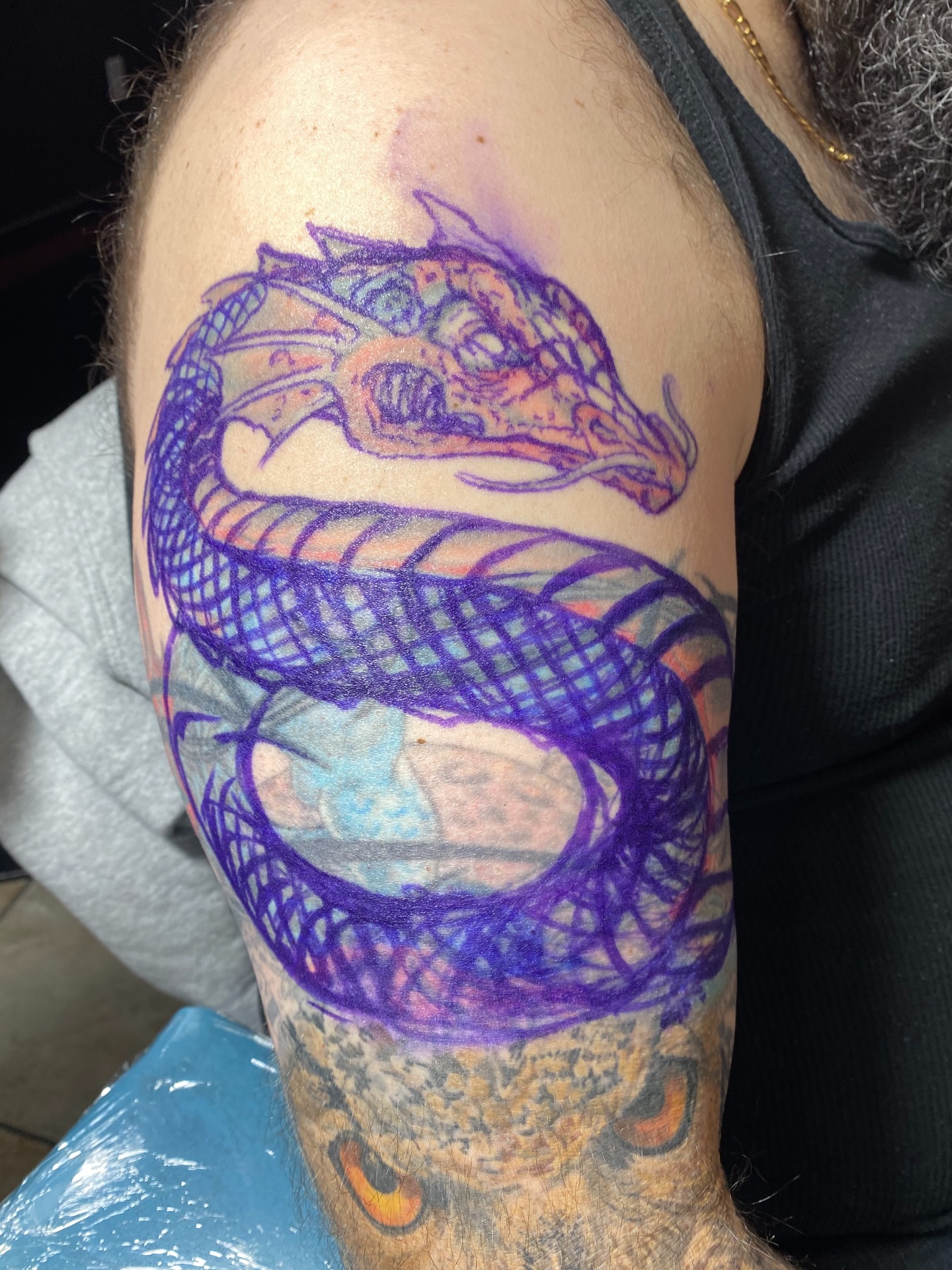 Tattoo by @kryzjewell — geometric