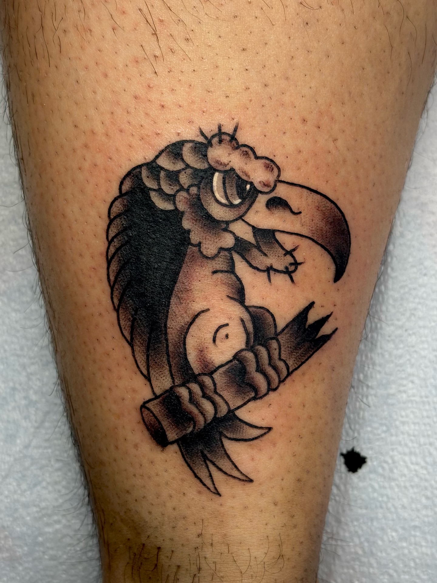 Tattoo by @cryptidtattooer — american_traditional