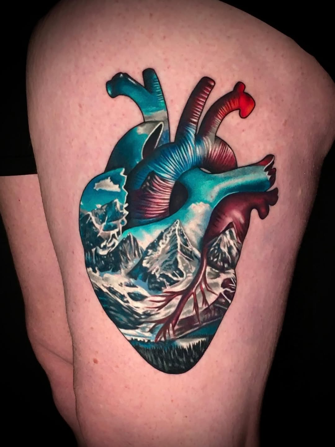 Tattoo by @ray.tattooer — realism, surrealism