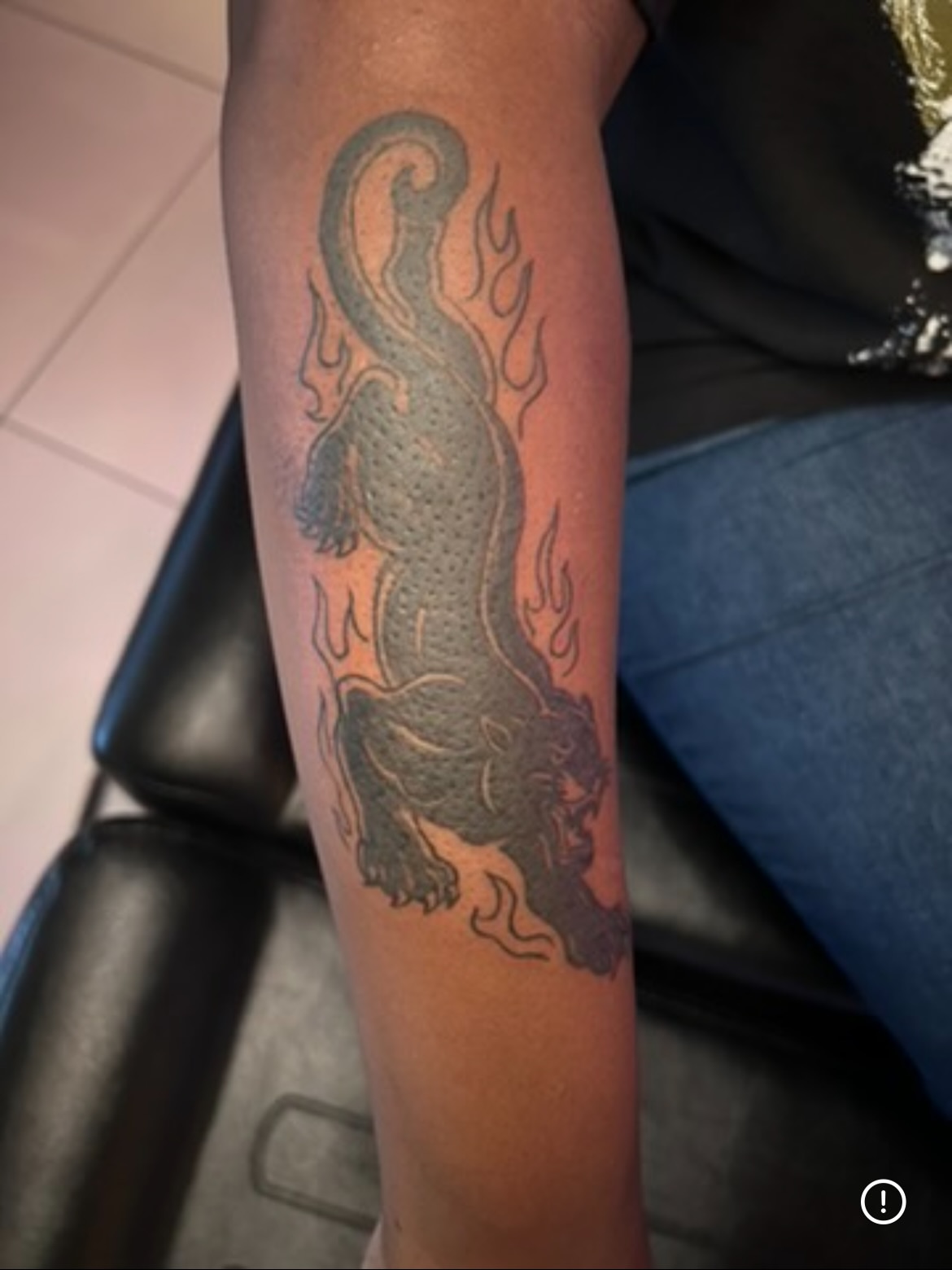 Dragon dotwork tattoo on the forearm by B o n d B o n d , “ a r t i s t “