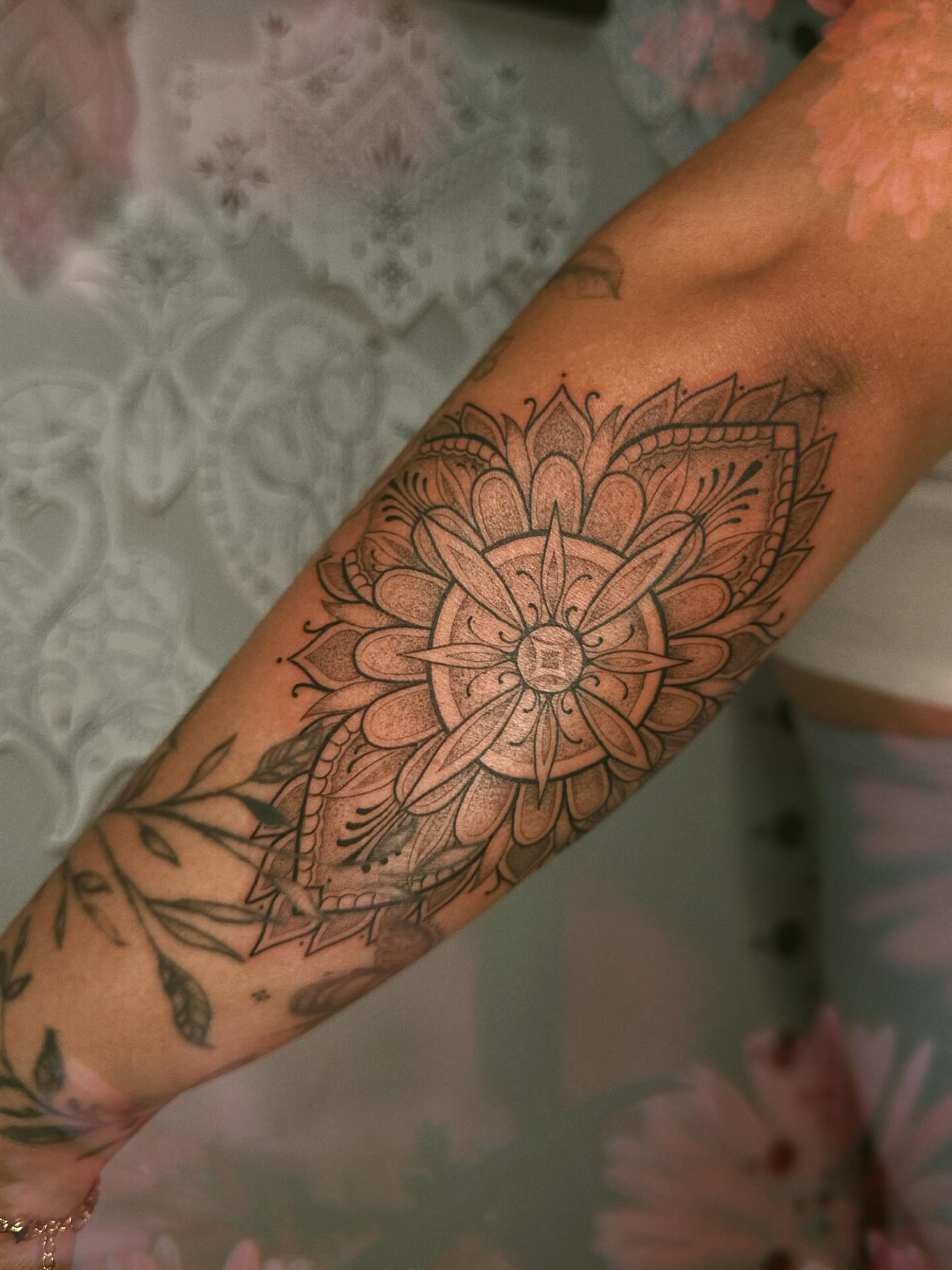 Tattoo by @mushrooomqueen — ornamental