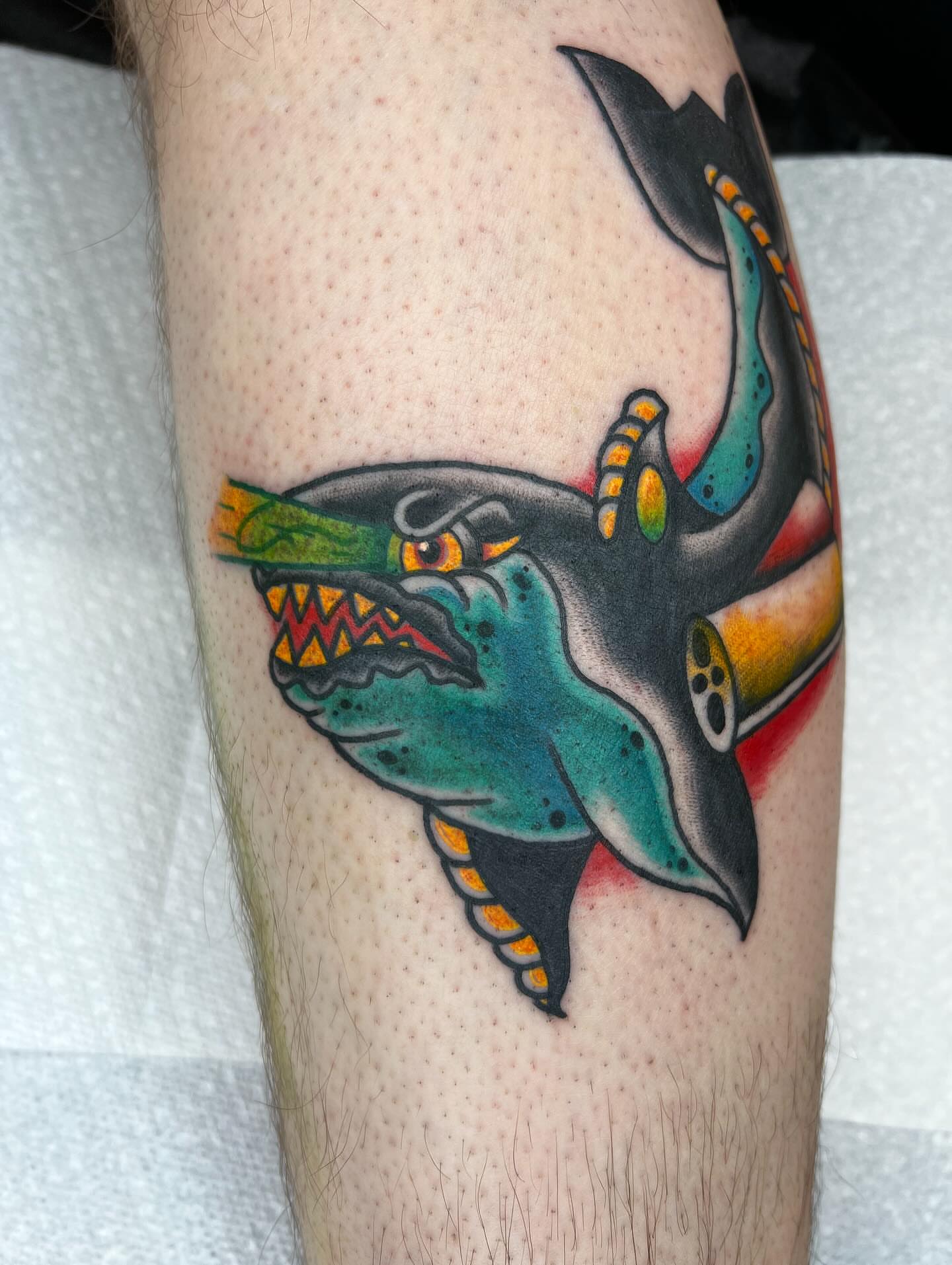 Tattoo by @levigunn_tattoos — american_traditional