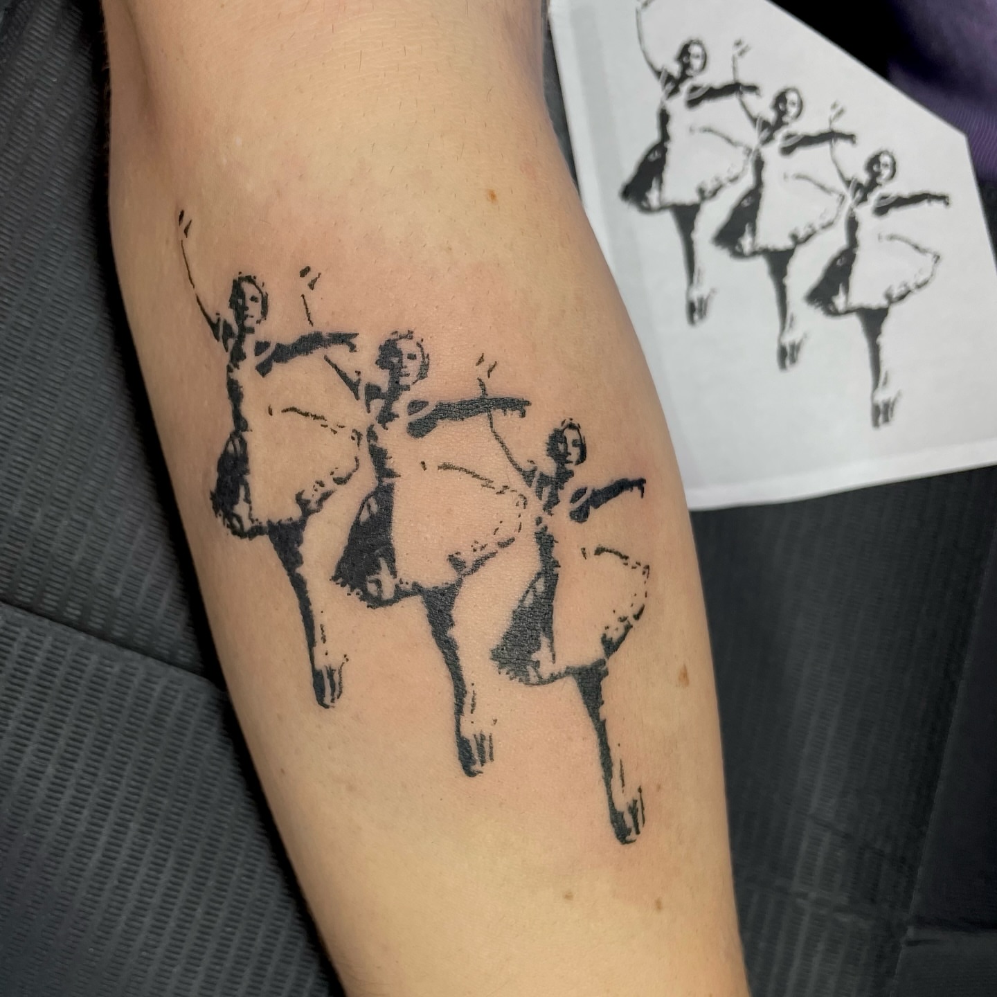 Tattoo by @kathrills — black_and_grey