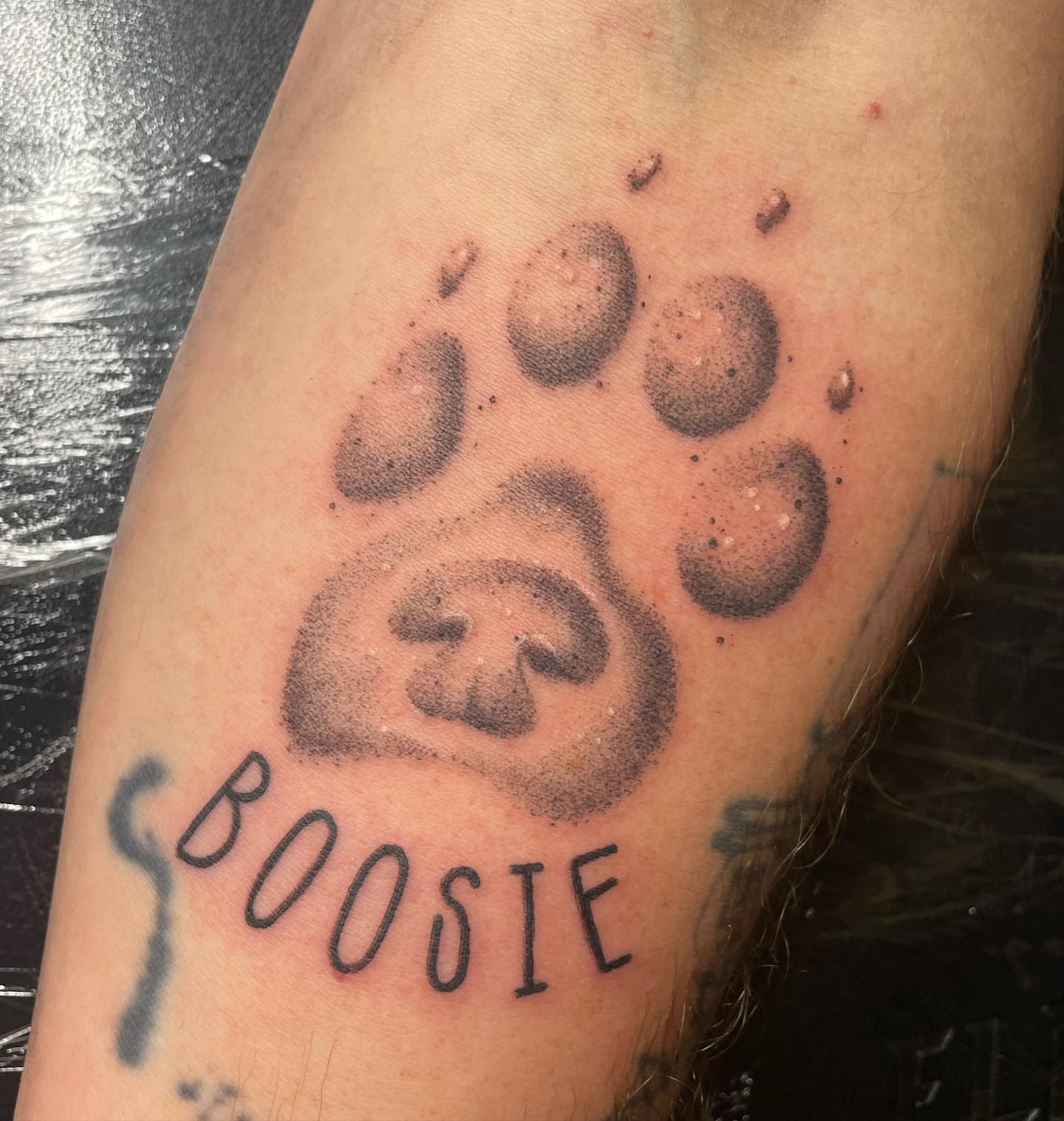 Tattoo by @zetersenn_ink — dotwork