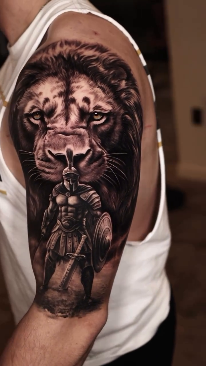 Tattoo by @steven1nk — realism, black_and_grey