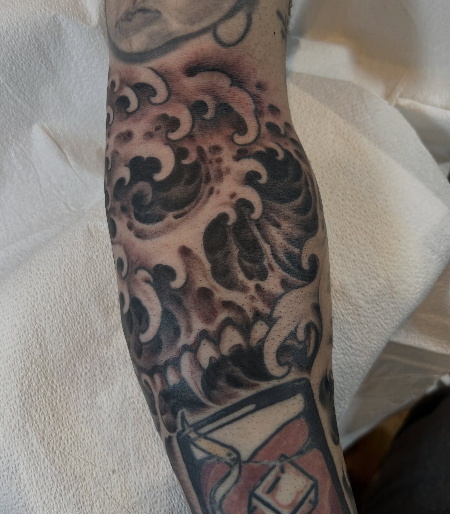 Tattoo by @justinweatherholtz — black_and_grey