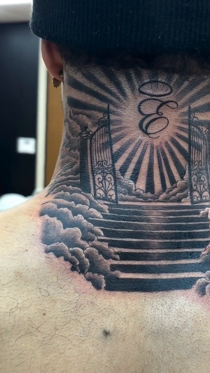 Tattoo by @tattsby44 — black_and_grey, realism
