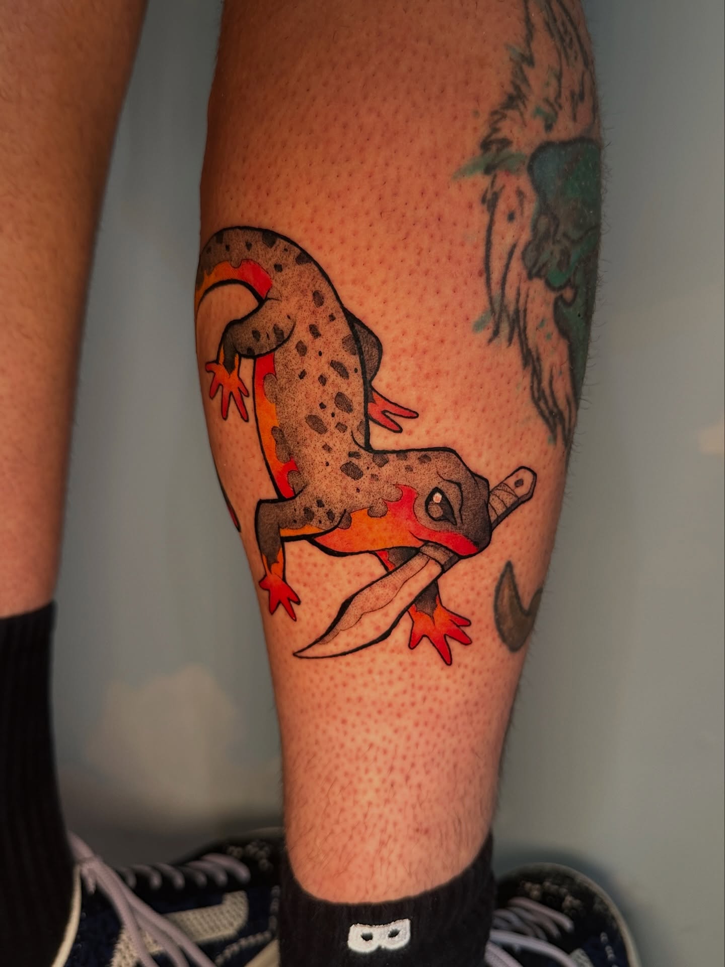 Tattoo by @deggy_tattoo — dotwork