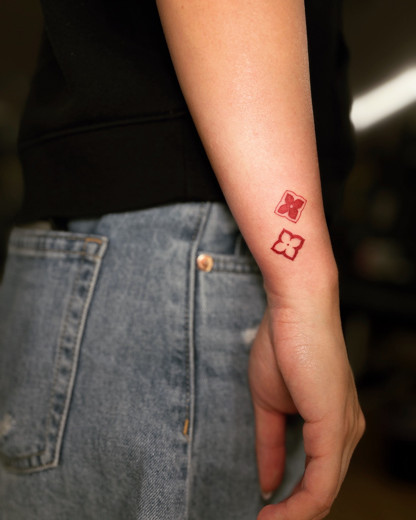 Tattoo by @sove_ink — geometric