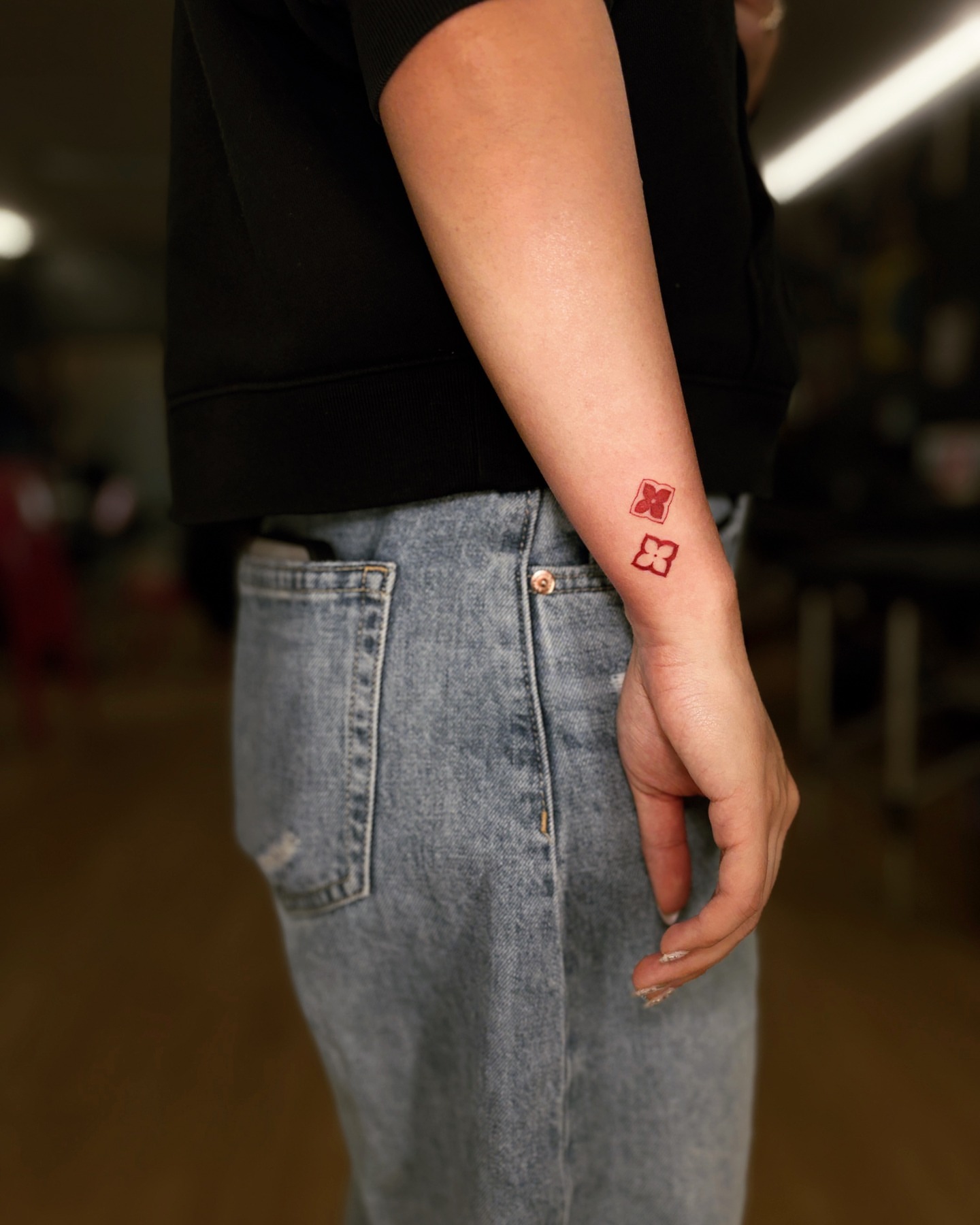 Tattoo by @sove_ink — geometric