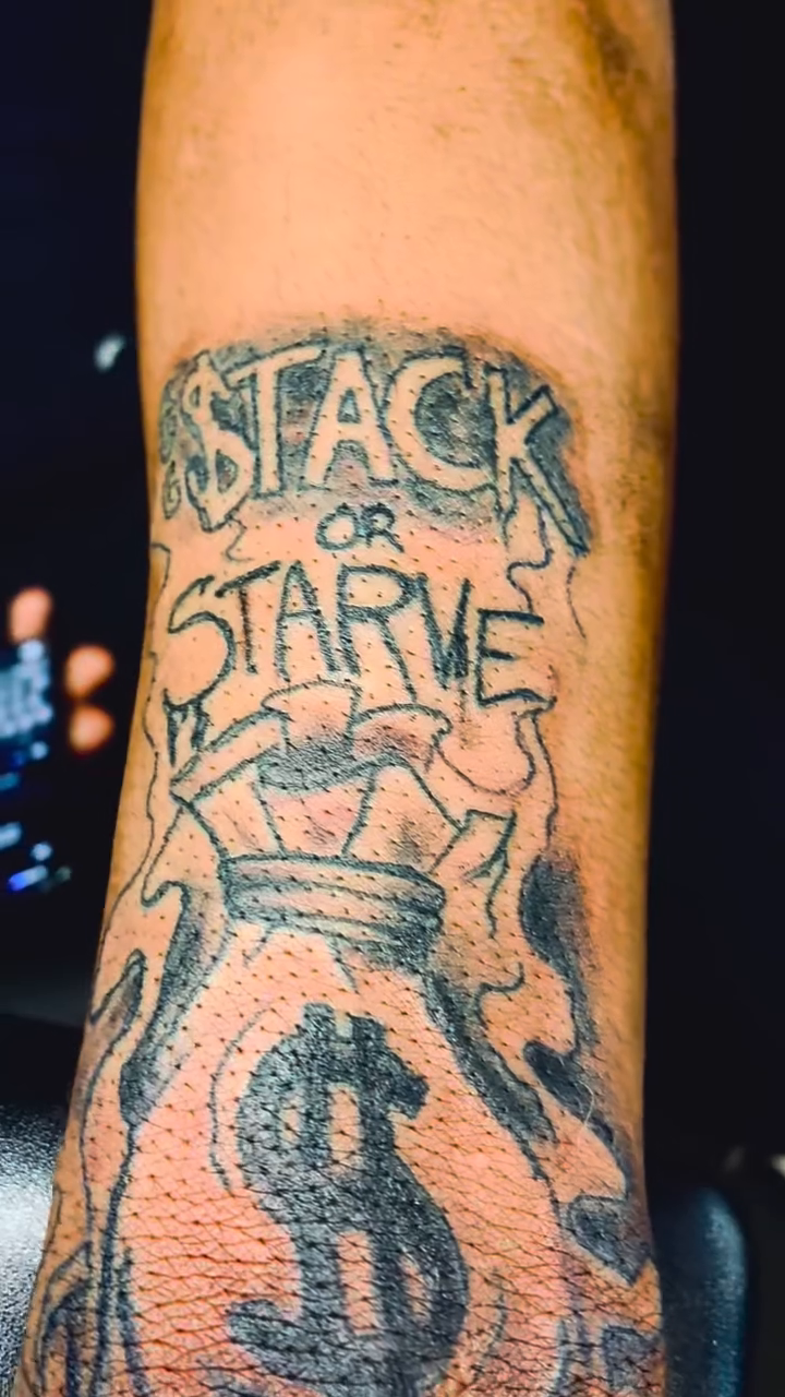 Tattoo by @mx.sweetteetatts โ black_and_grey