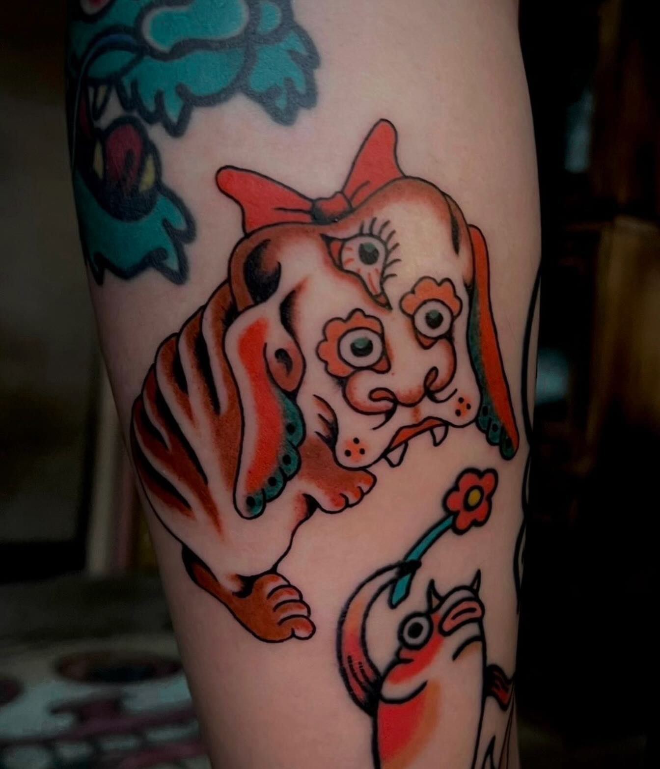 Tattoo by @fokqueenie — american_traditional
