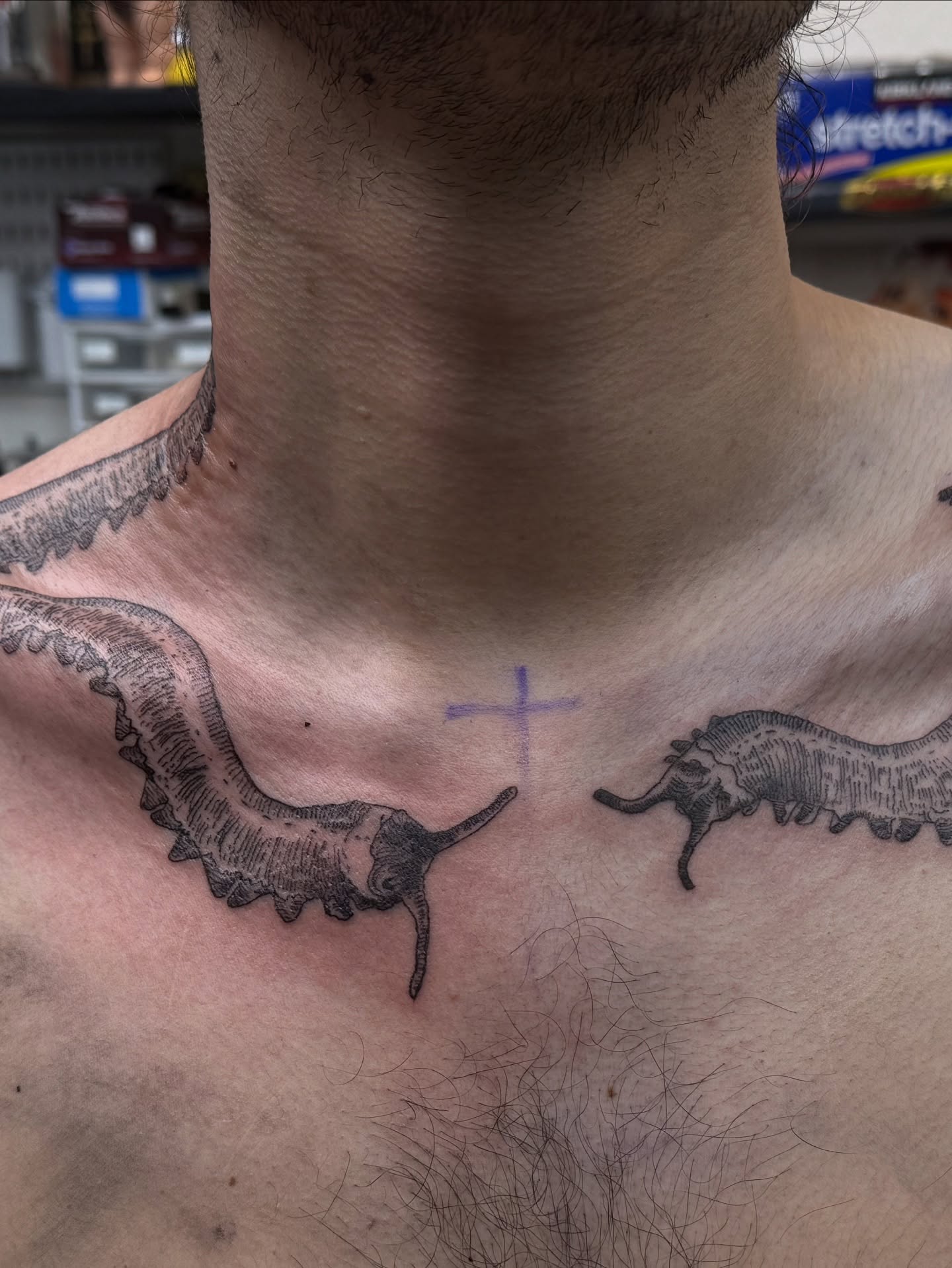 Tattoo by @fig_thetattooer — black_and_grey