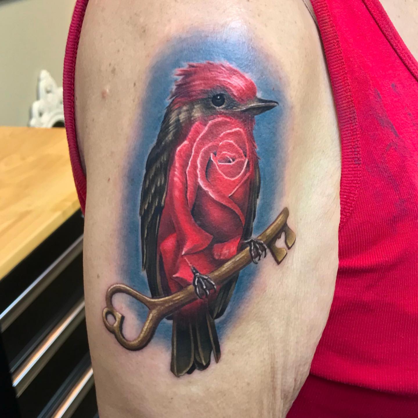 Tattoo by @rickrayne — realism