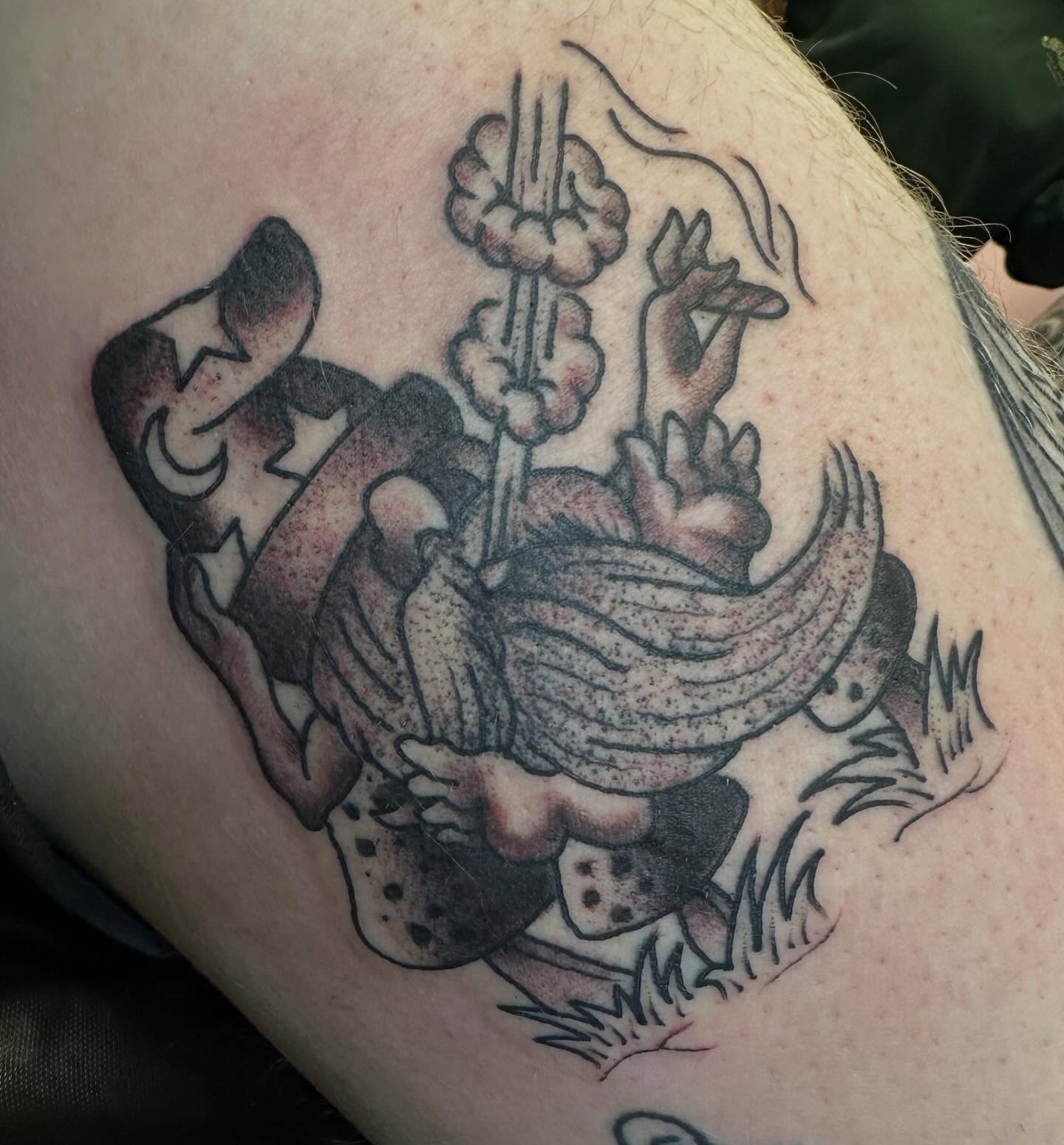 Tattoo by @timjewelltattooer — black_and_grey