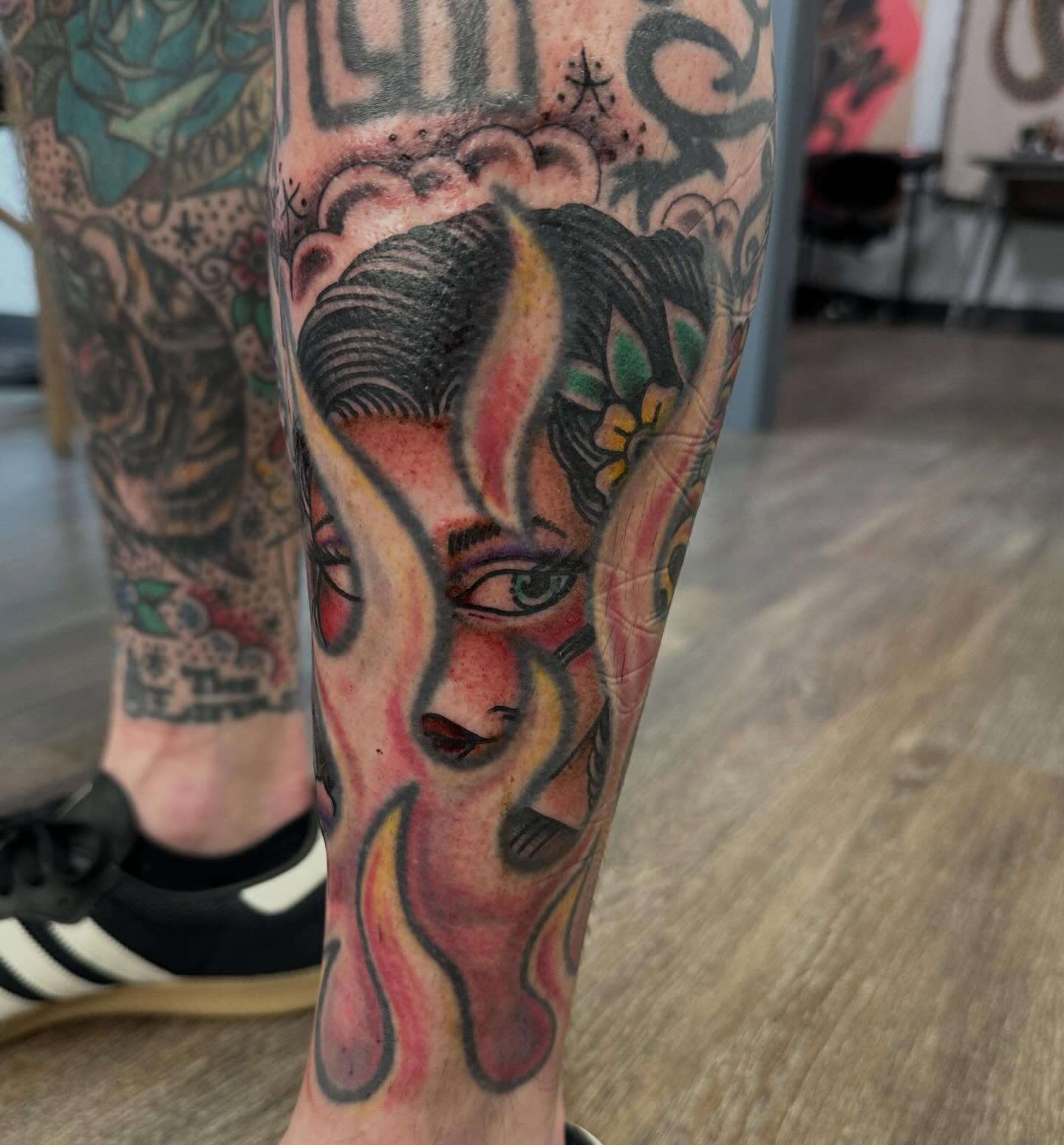 Tattoo by @timjewelltattooer — realism, dotwork