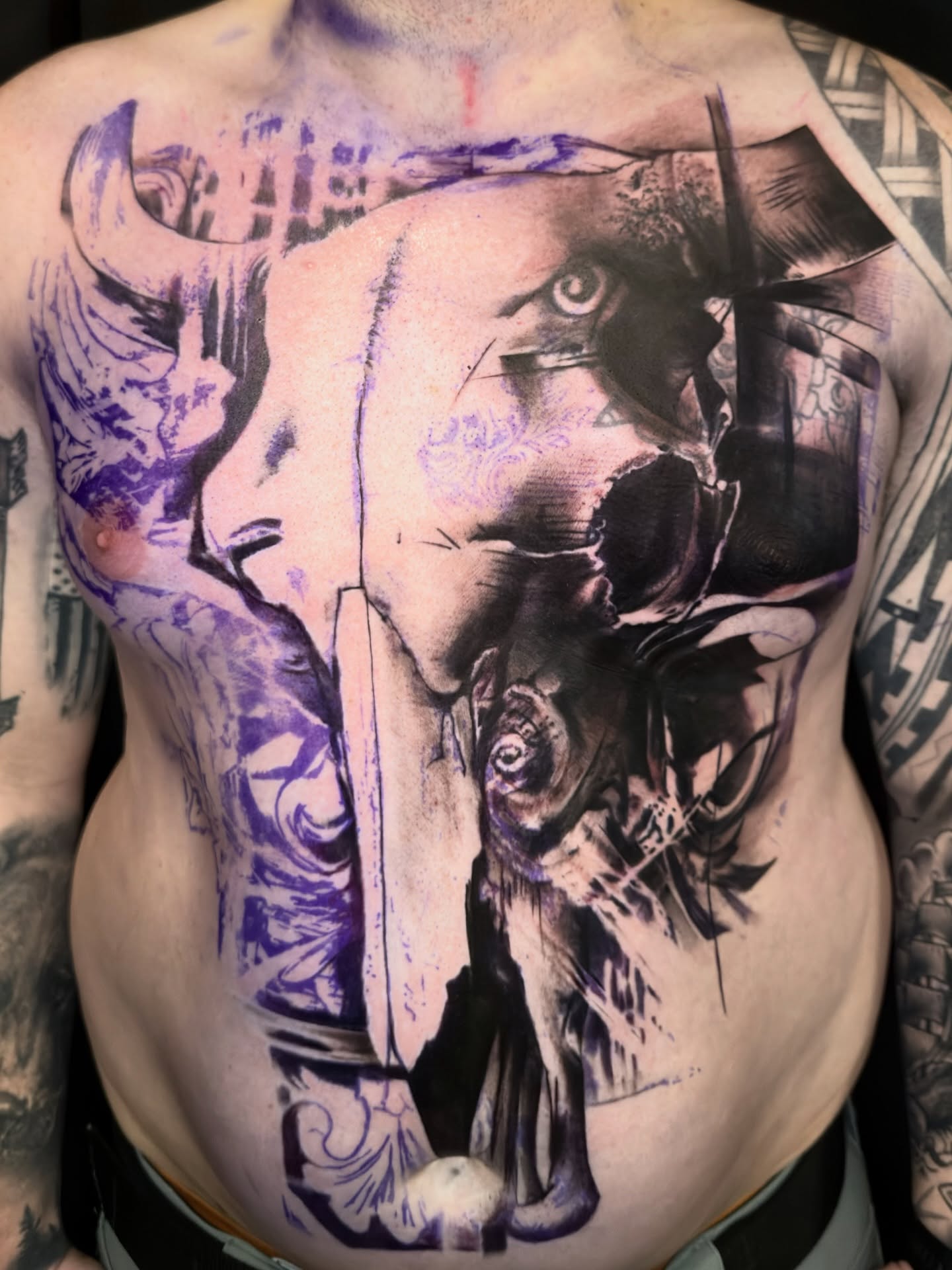 Tattoo by @tattoo_fingers β realism, dark_realism