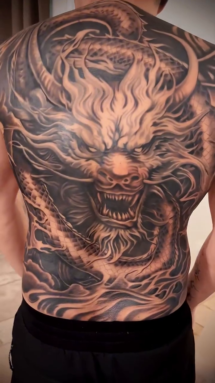 Tattoo by @tattoosbyxavier — japanese_irezumi, black_and_grey