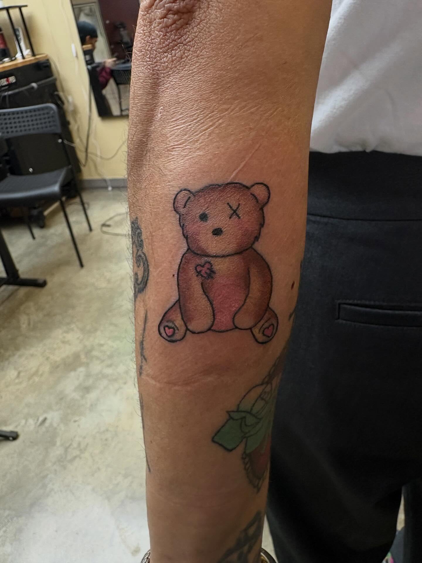 Tattoo by @erintpokes — dotwork