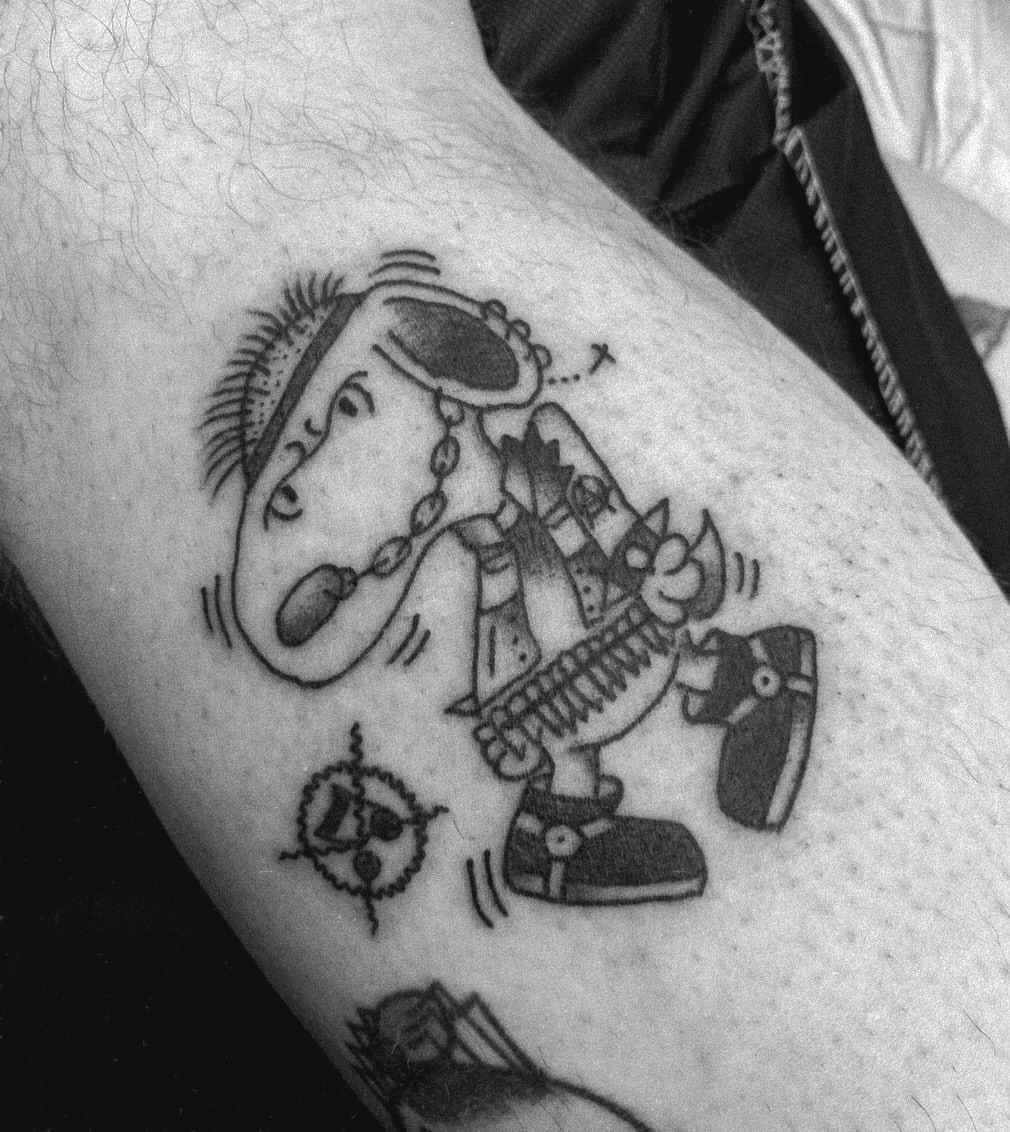 Tattoo by @hogtowntattoo — black_and_grey
