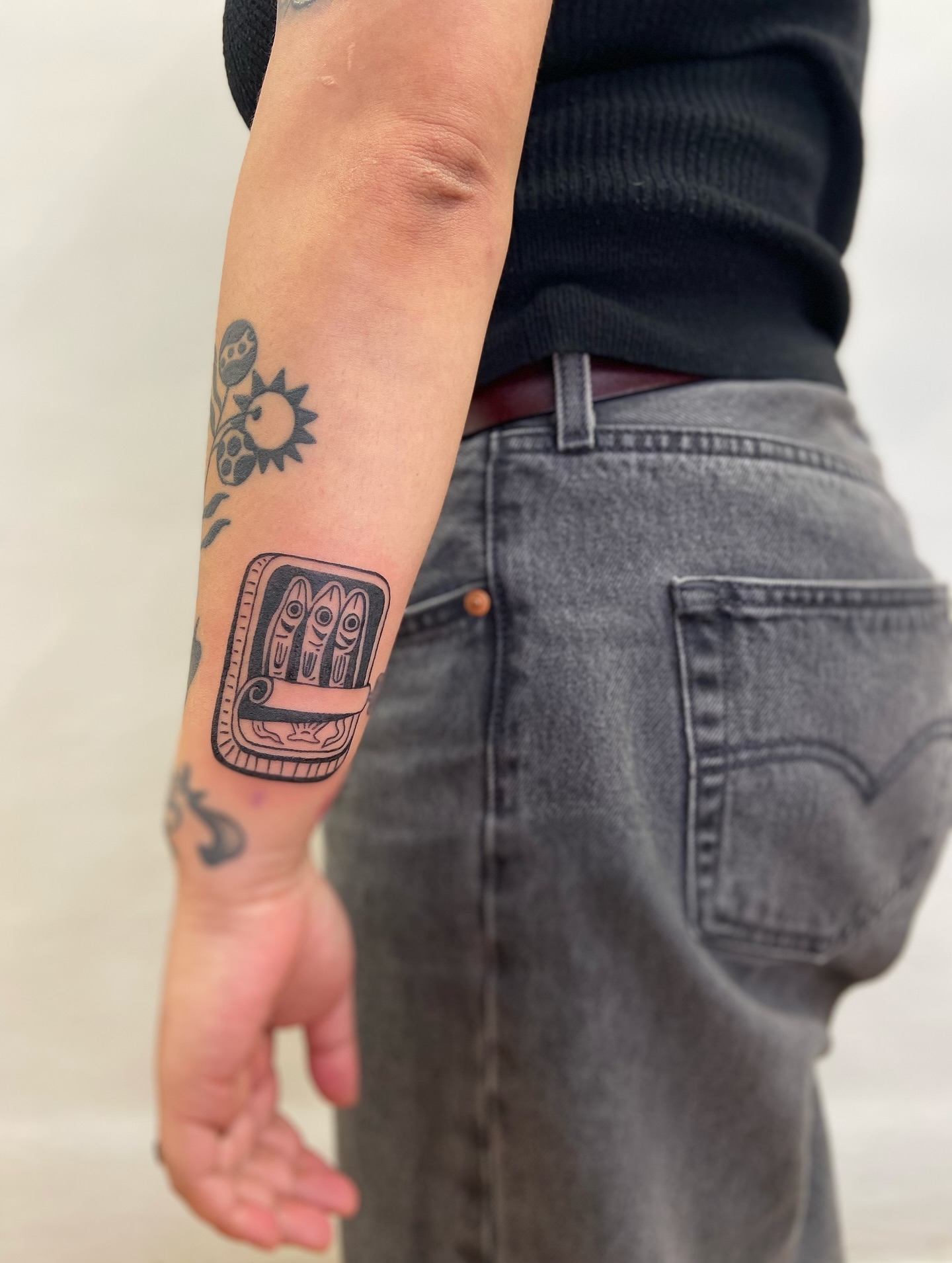 Tattoo by @cathbraungrenier — geometric