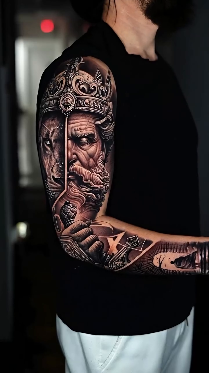 Tattoo by @estebanceron_art — realism, black_and_grey