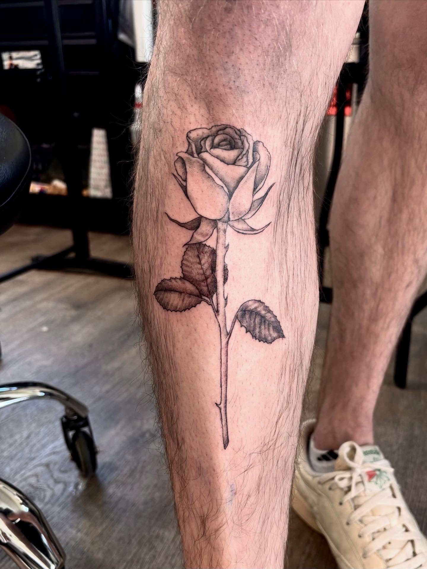 Tattoo by @sagerayink — black_and_grey