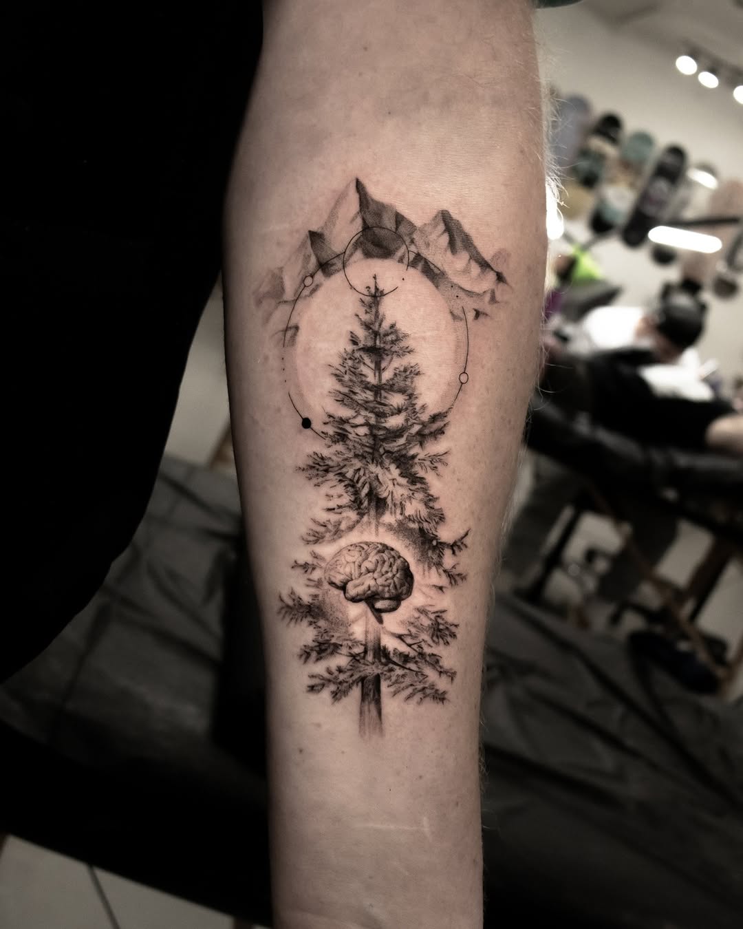 Tattoo by @turner_tattoos — black_and_grey, realism