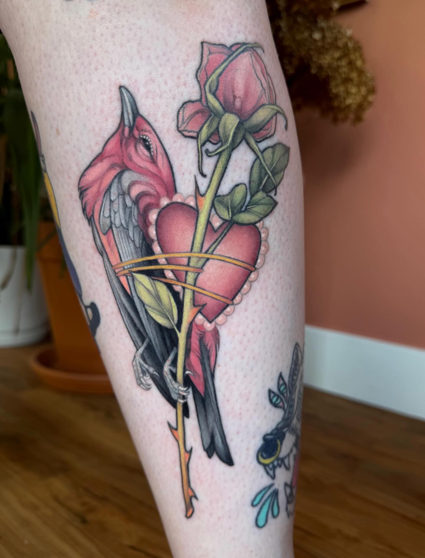 Tattoo by @quagswag β american_traditional, dotwork