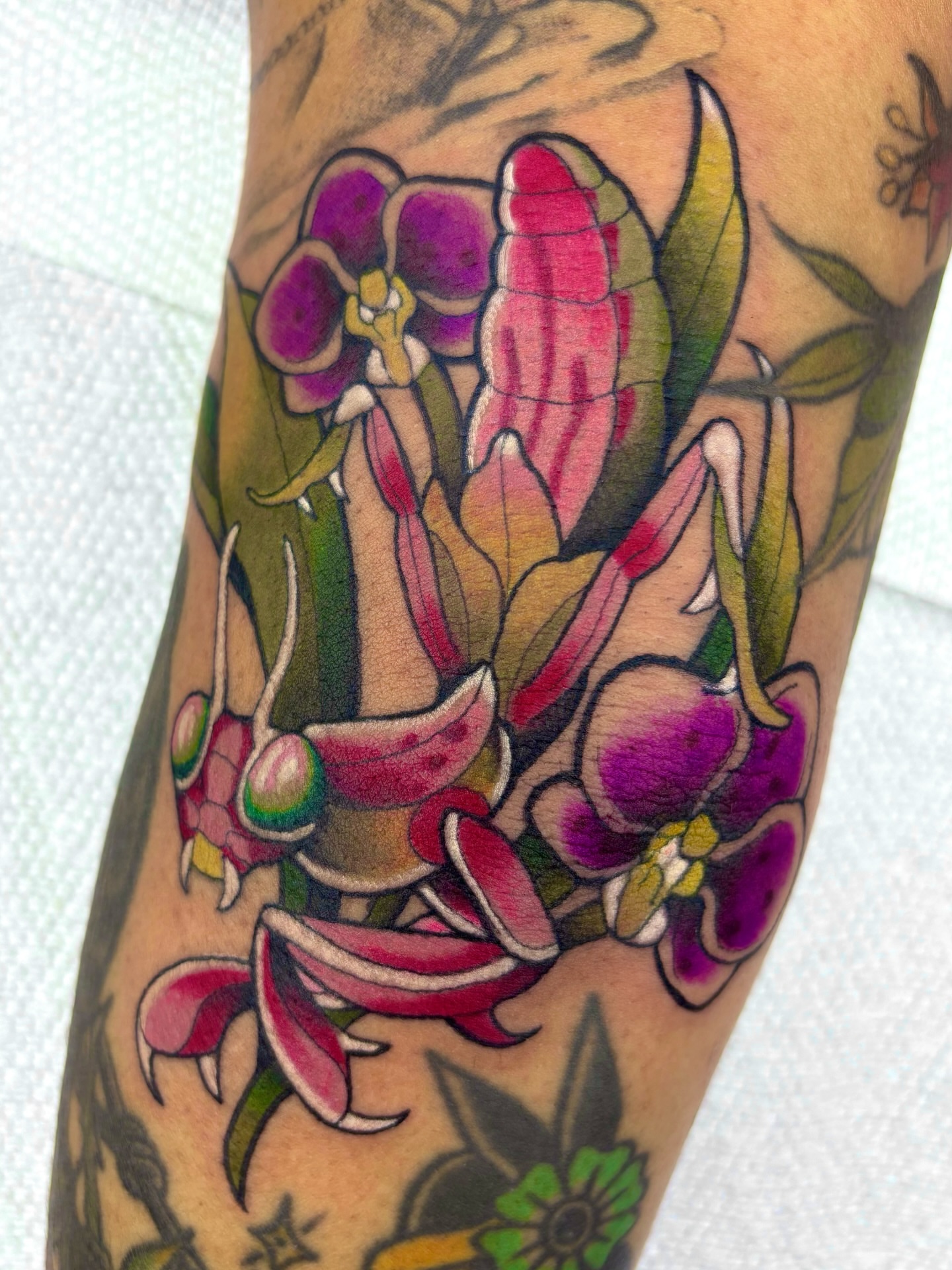 Tattoo by @valeriemourningstar — american_traditional, realism