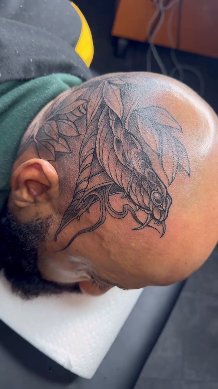 Tattoo by @bonefaceink — black_and_grey, realism