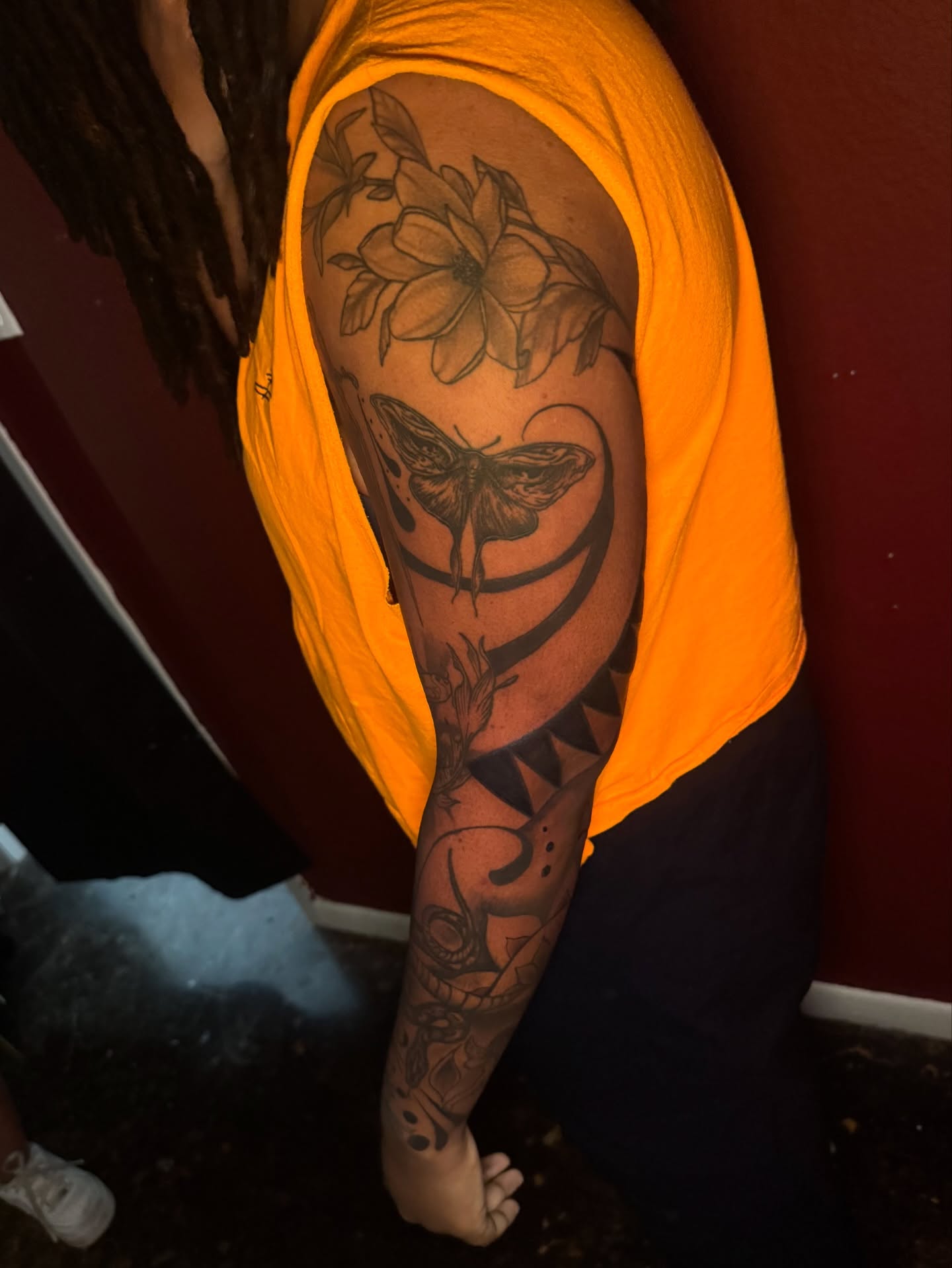 Tattoo by @inkedbydaniii โ black_and_grey