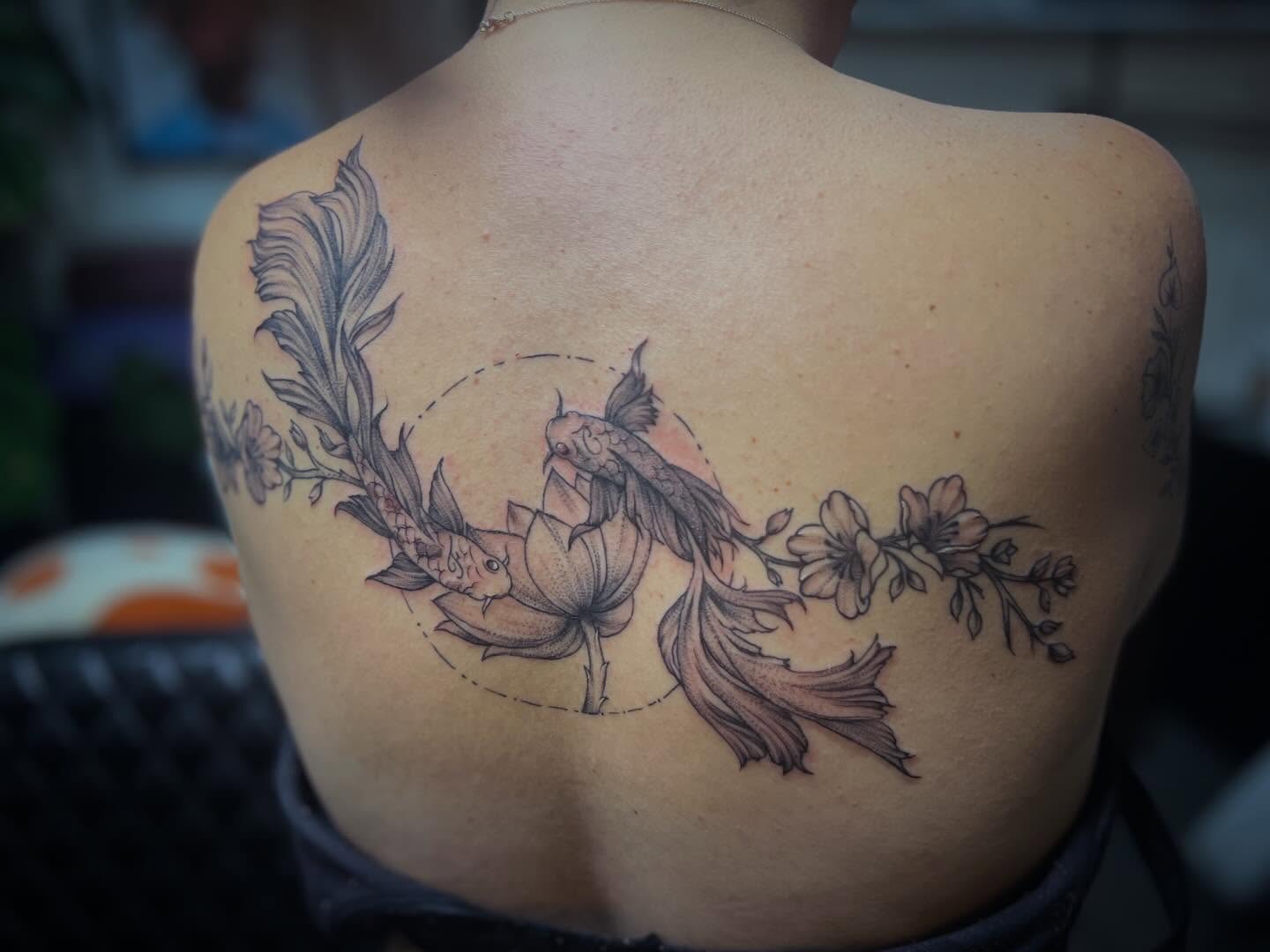 Tattoo by @rikki_mf_bobby — black_and_grey