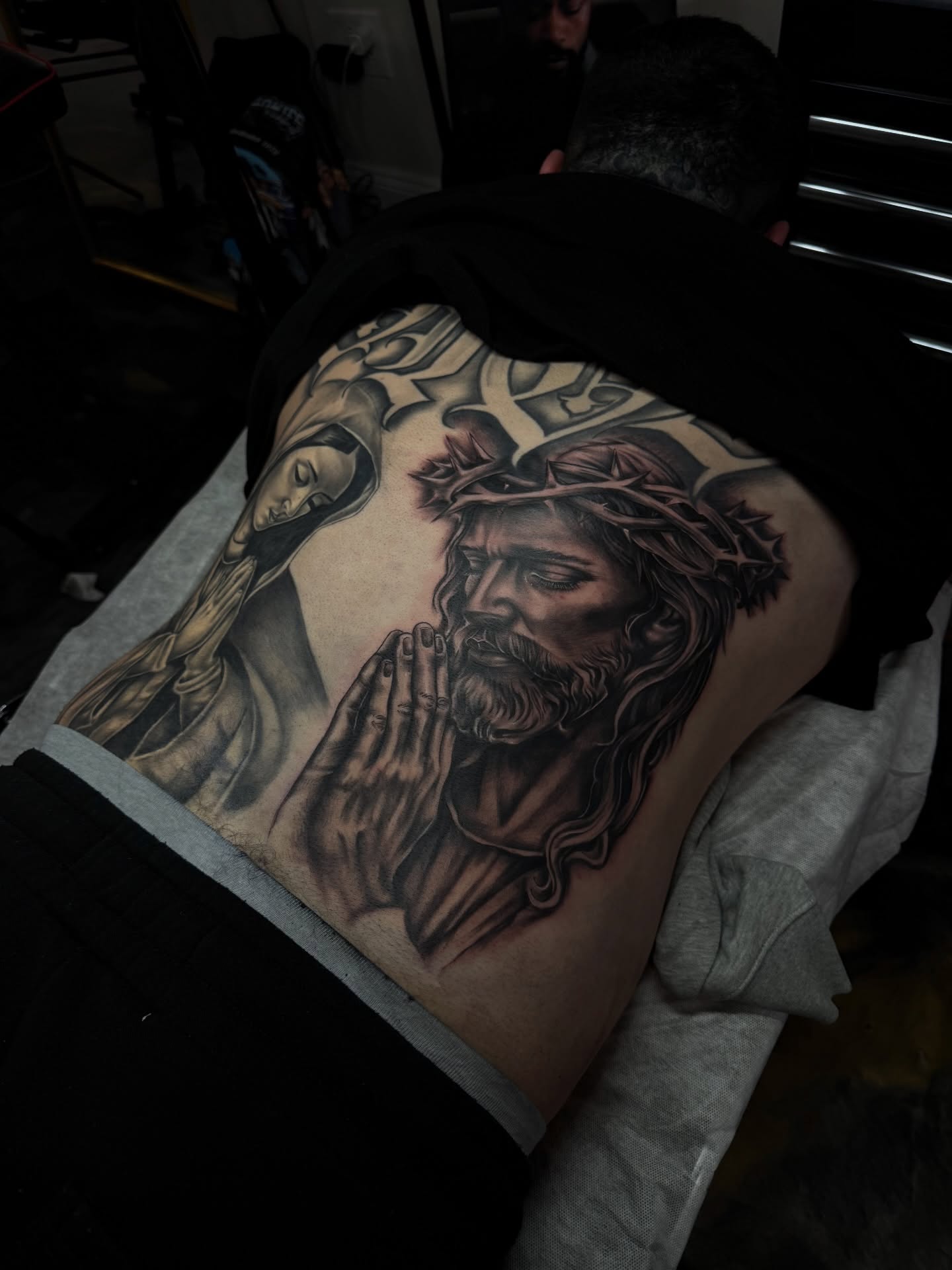 Tattoo by @chaparroinks — realism, black_and_grey