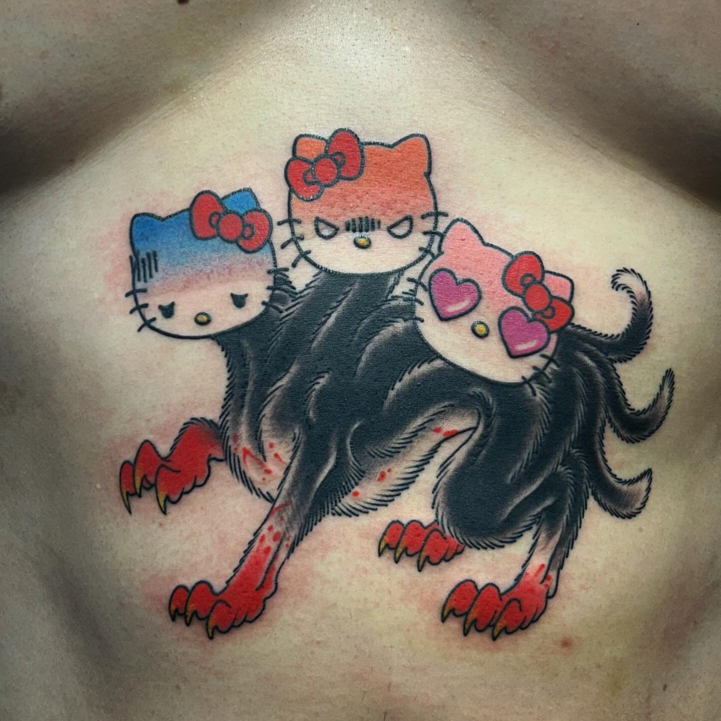 Tattoo by @mountains_of_flesh — dotwork