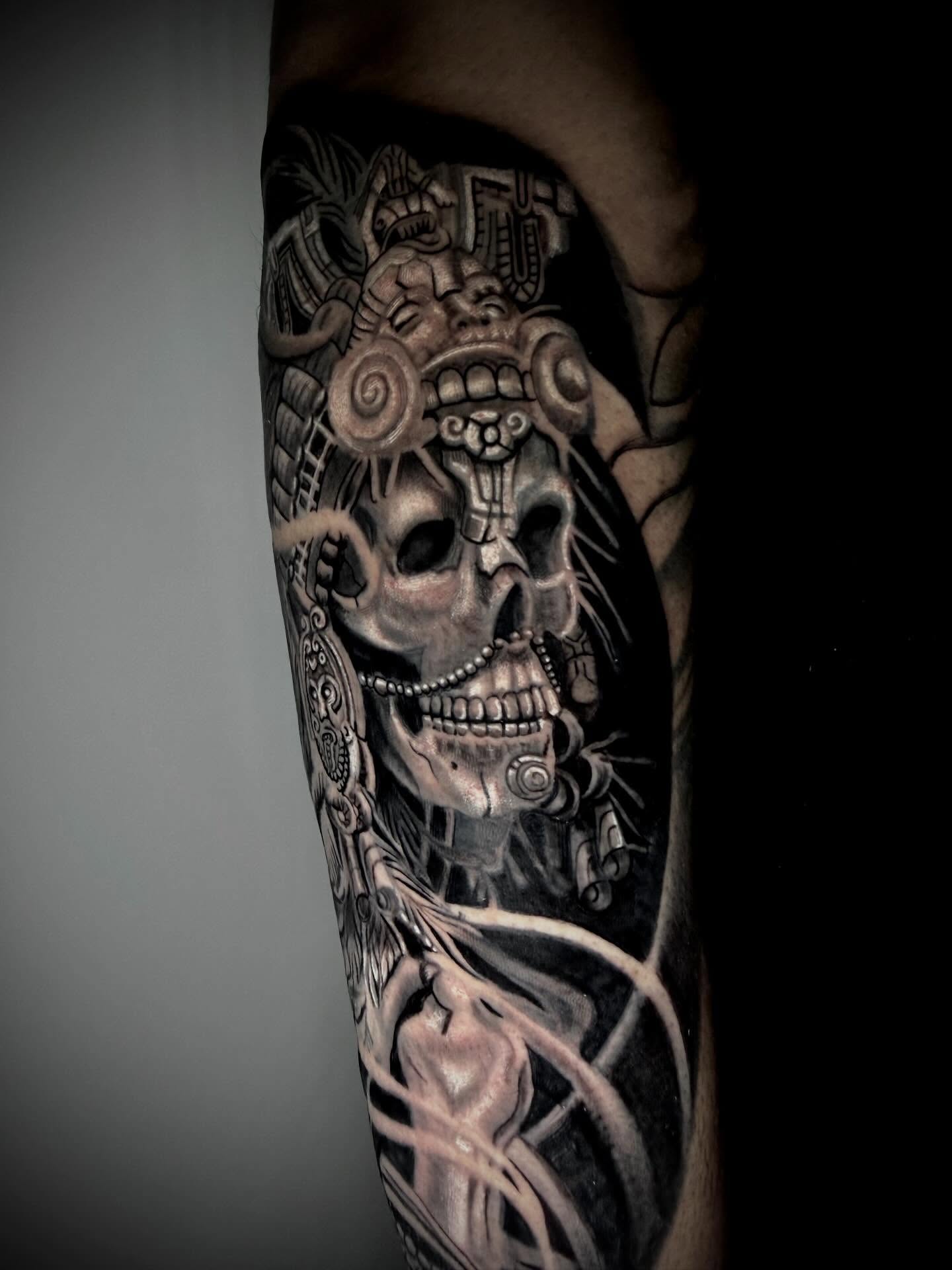 Tattoo by @danielruiz_art — black_and_grey, realism