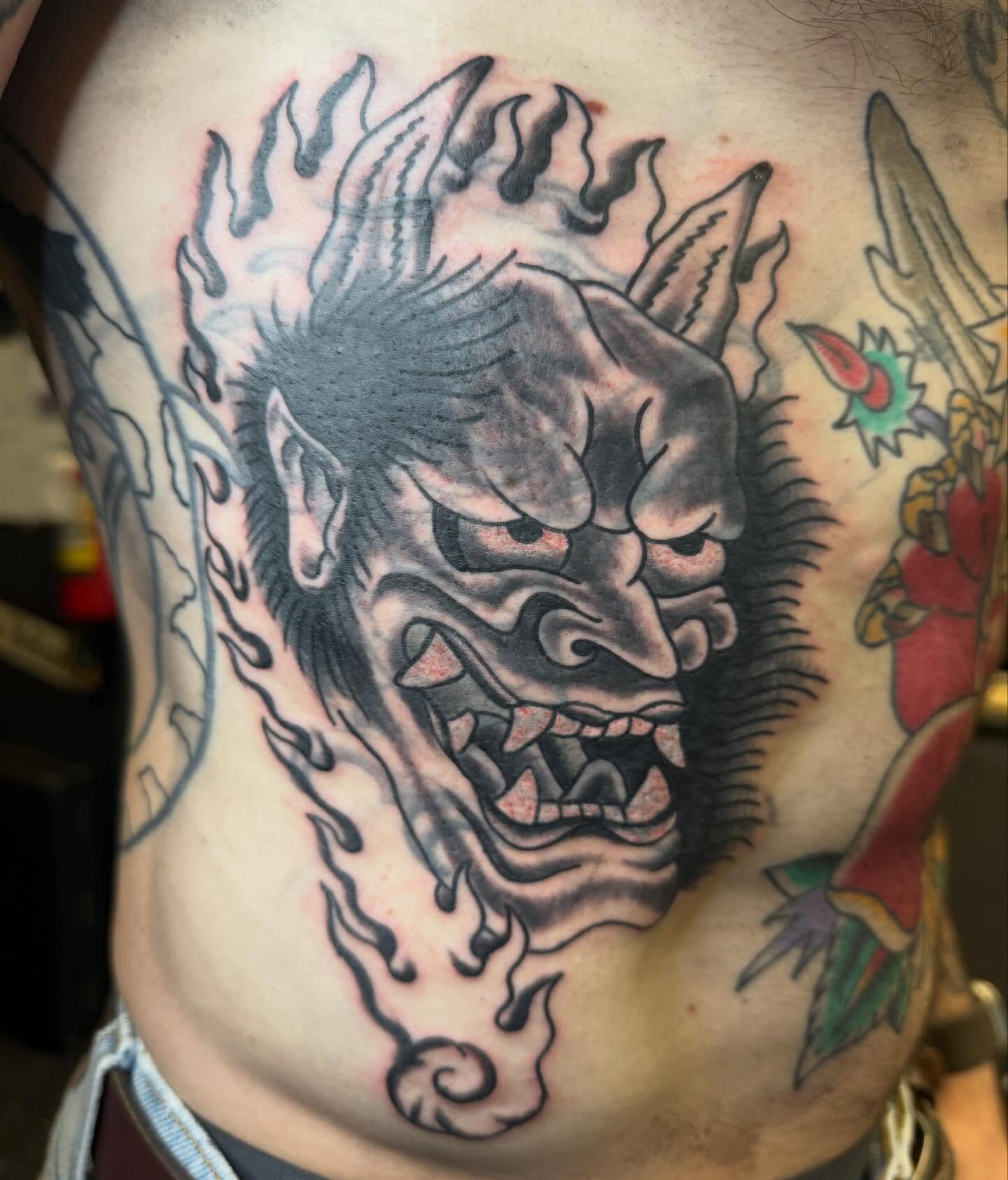 Tattoo by @eaglescreeech — american_traditional, dark_realism