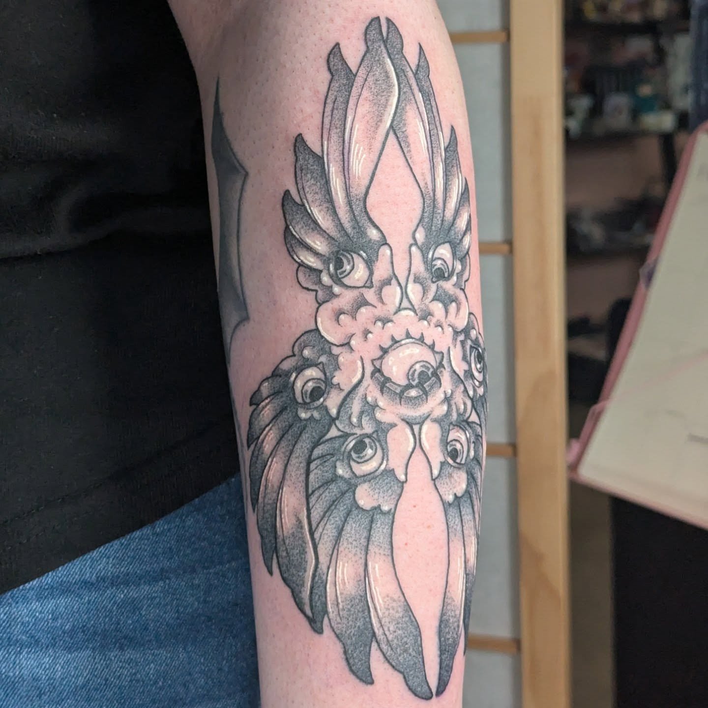 Tattoo by @capriotticreations โ dotwork, realism