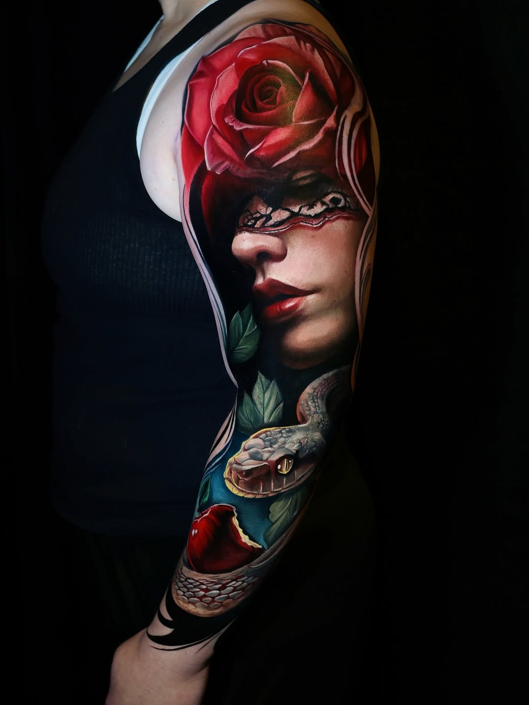 Tattoo by @maryssaannetattoo — realism, dark_realism
