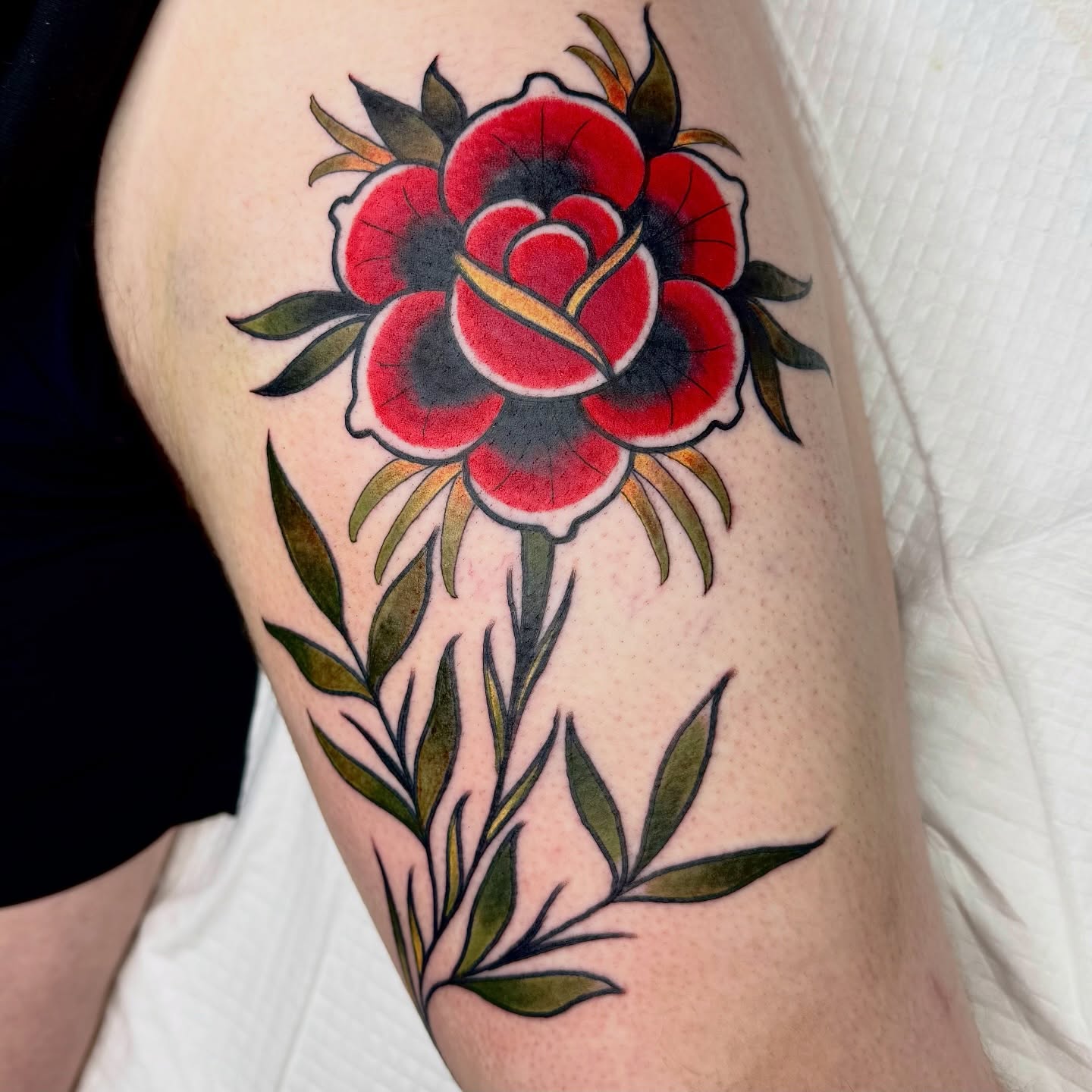 Tattoo by @tattoosbybacon โ american_traditional
