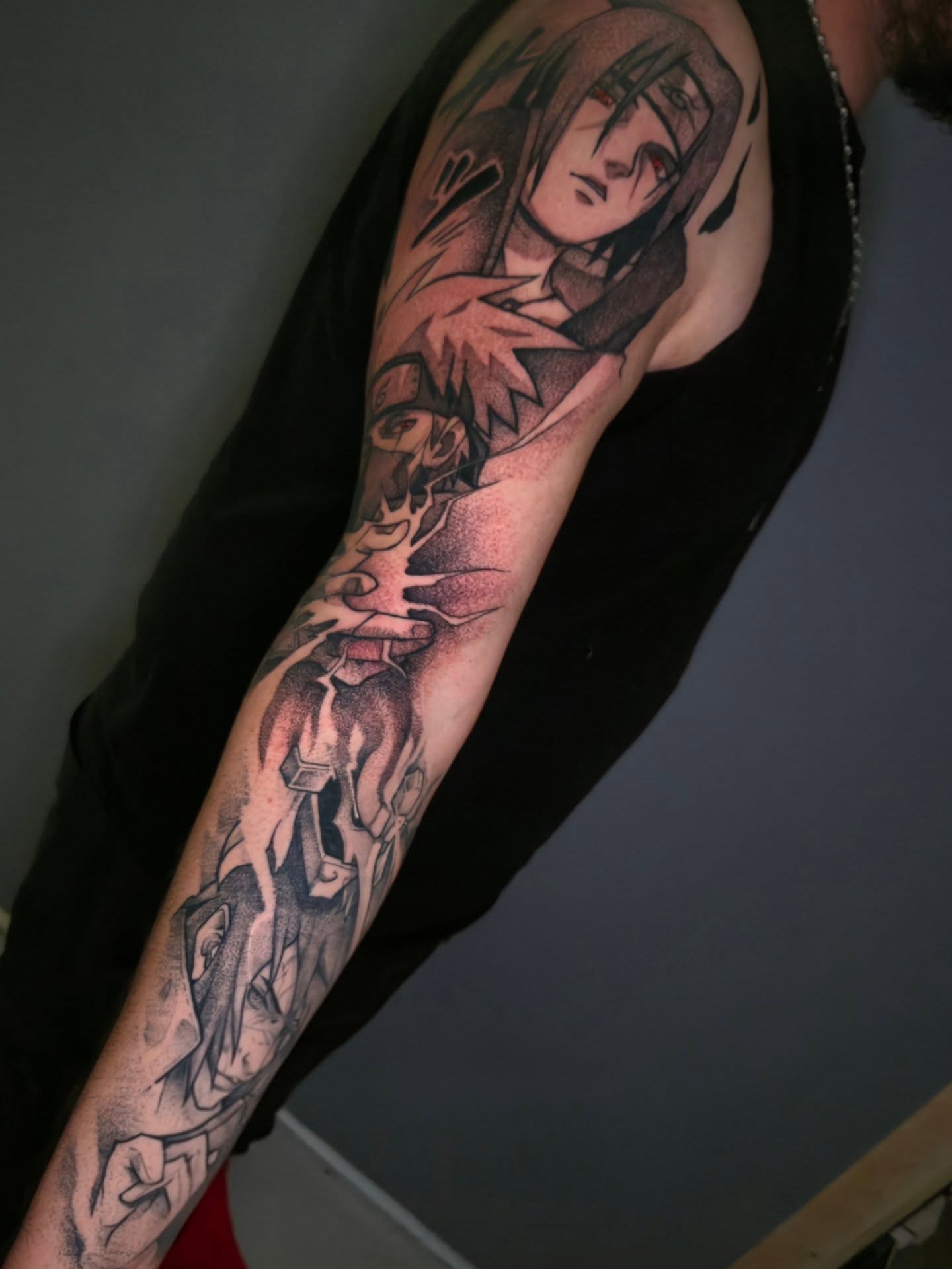 Anime character anime tattoo on the forearm by π°ππππ π»ππππ - π°ππππ π±&πΆ ππππππ π°πππππ