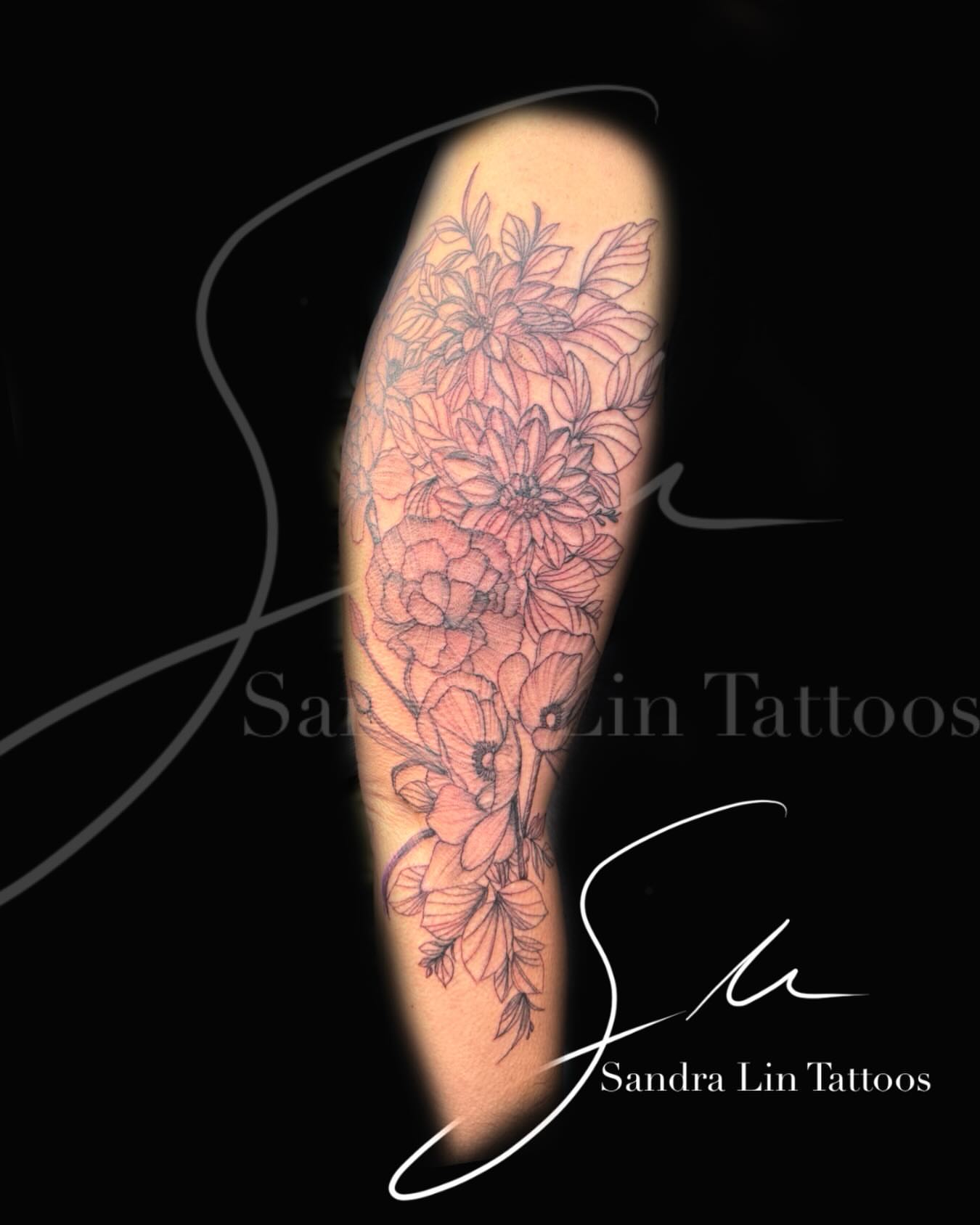 Tattoo by @_sandralintattoos — fine_line, realism