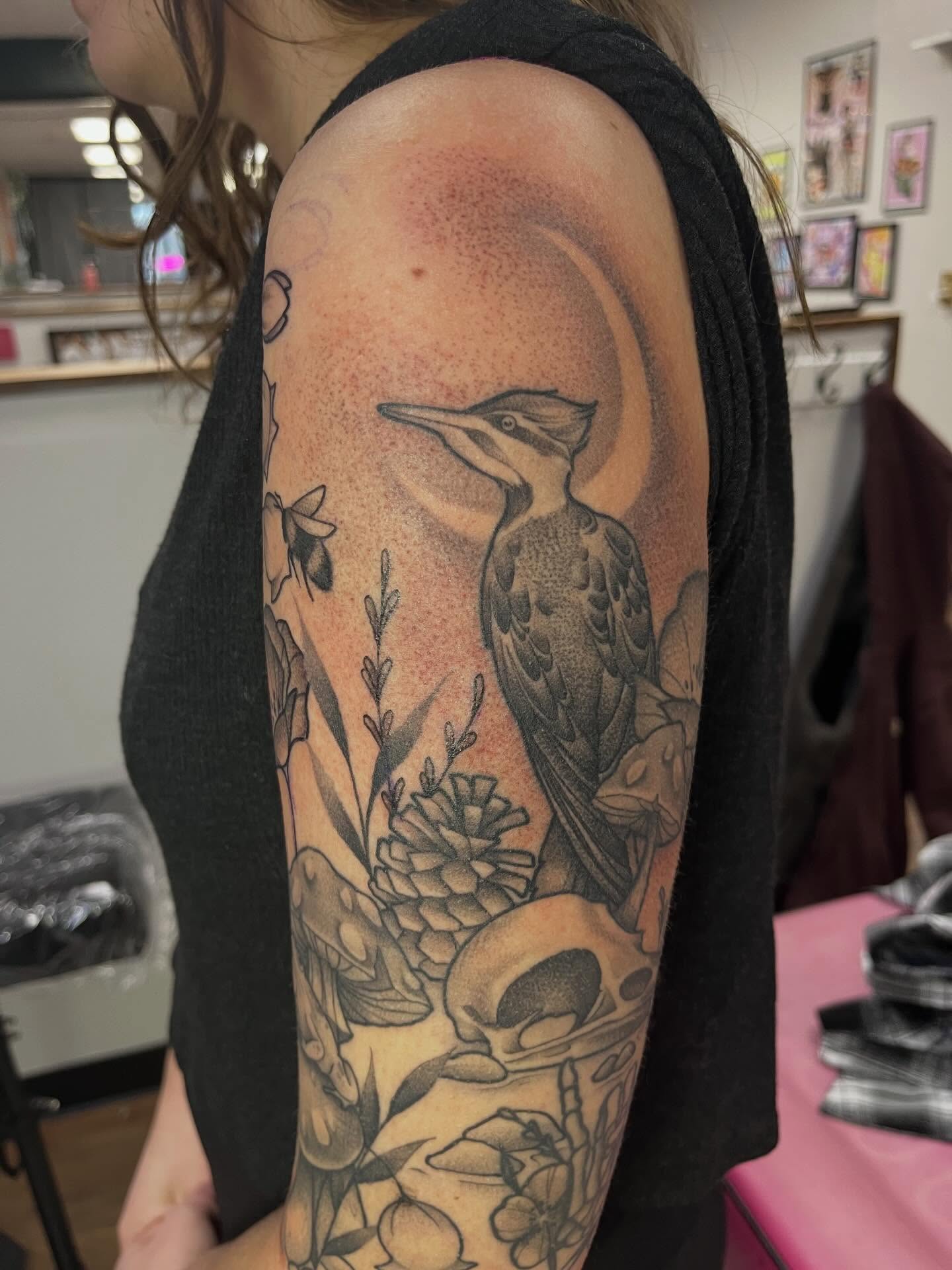 Tattoo by @ellmackk — dotwork, realism