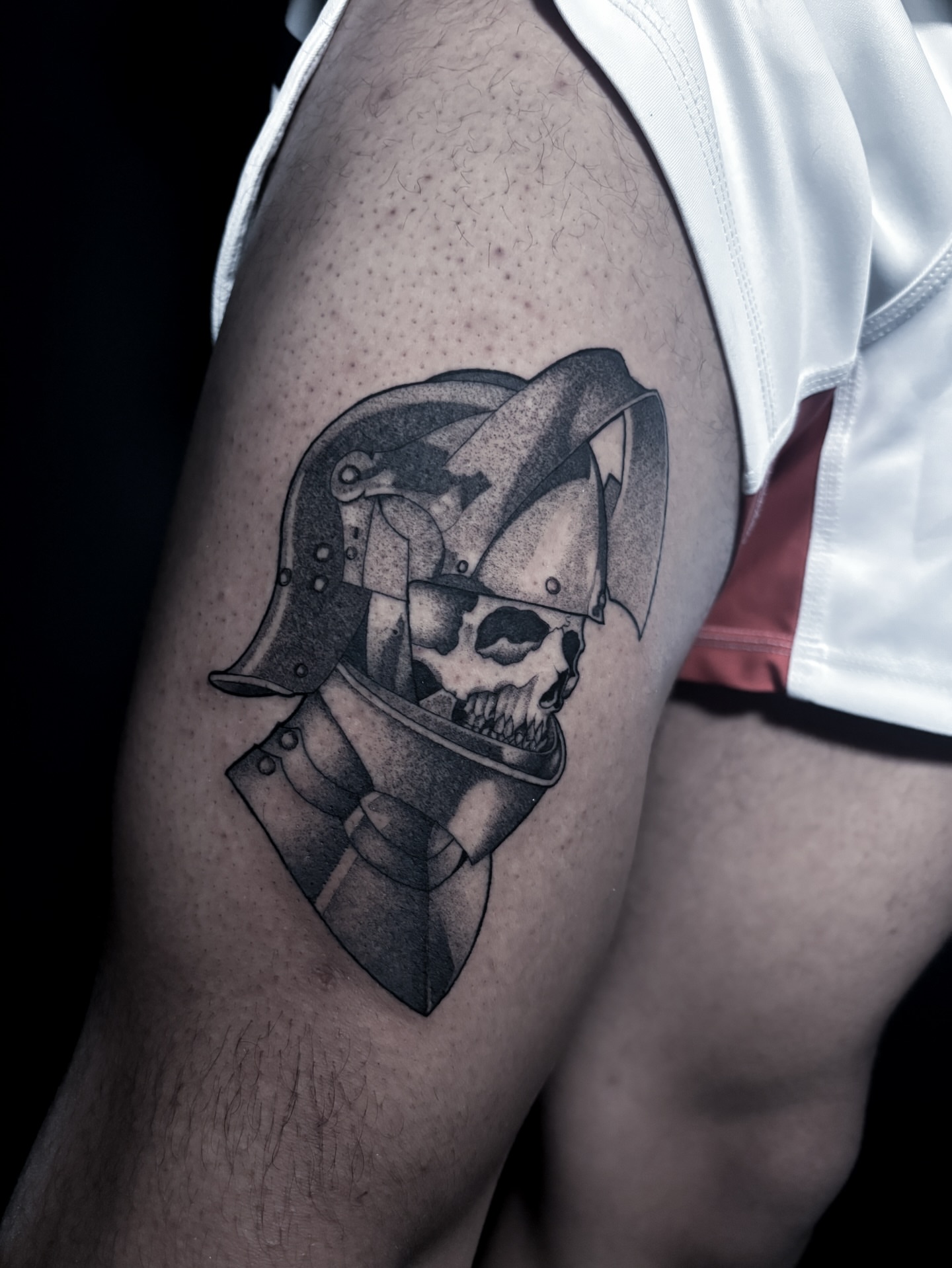 Tattoo by @noahdangink — black_and_grey