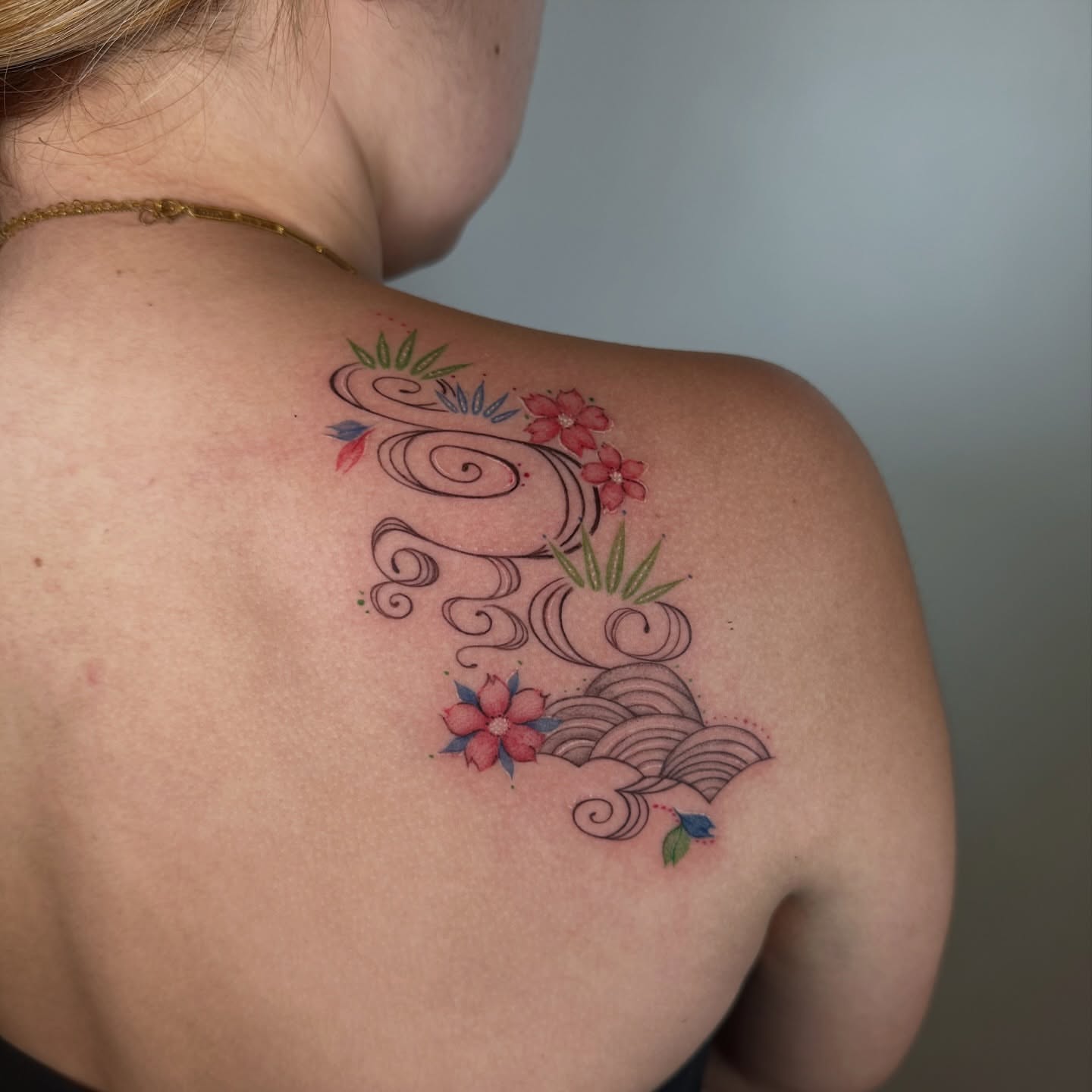 Tattoo by @sobi.tattoos — new_school, watercolor