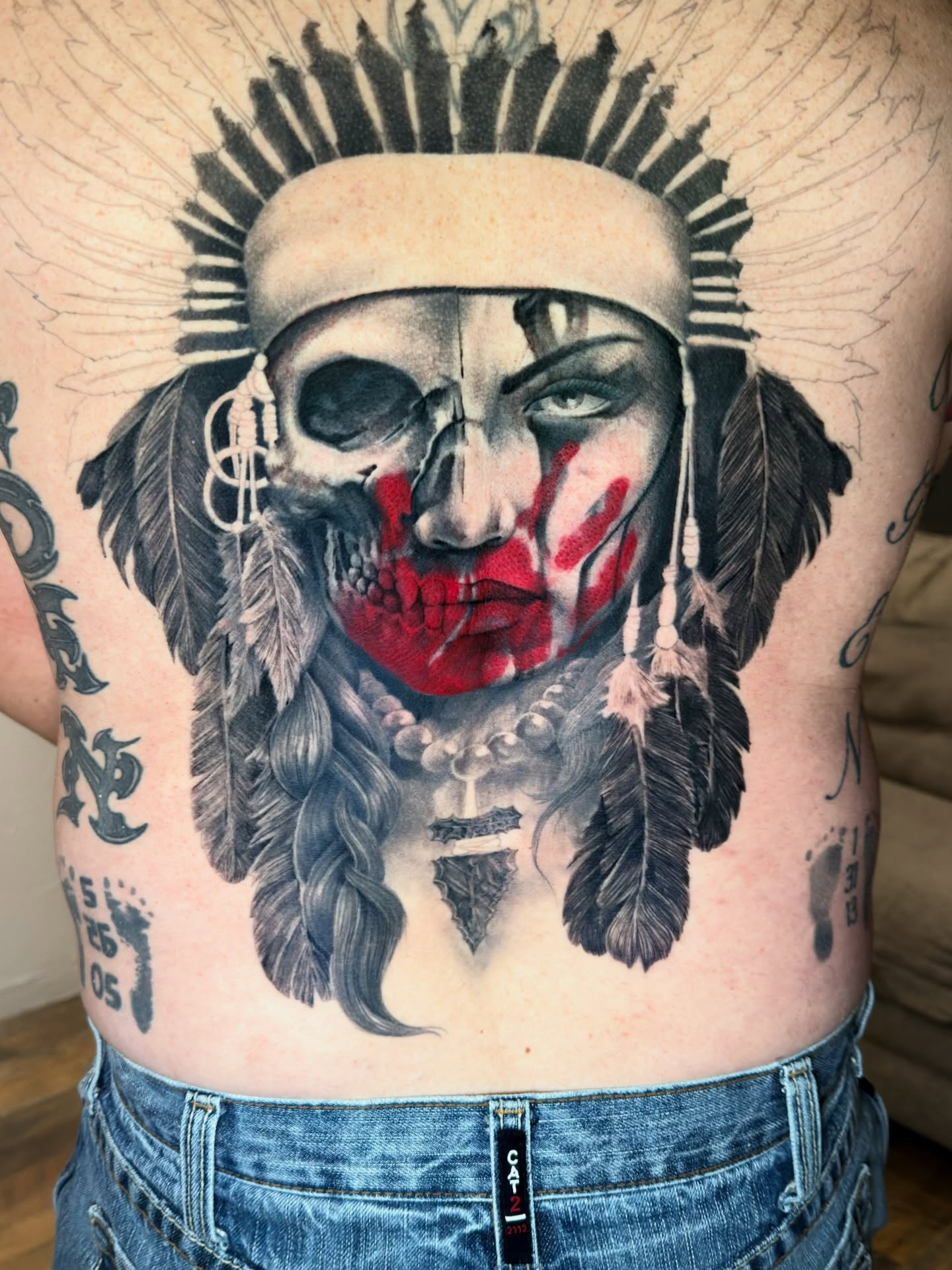 Tattoo by @tattoo_fingers β american_traditional, dark_realism