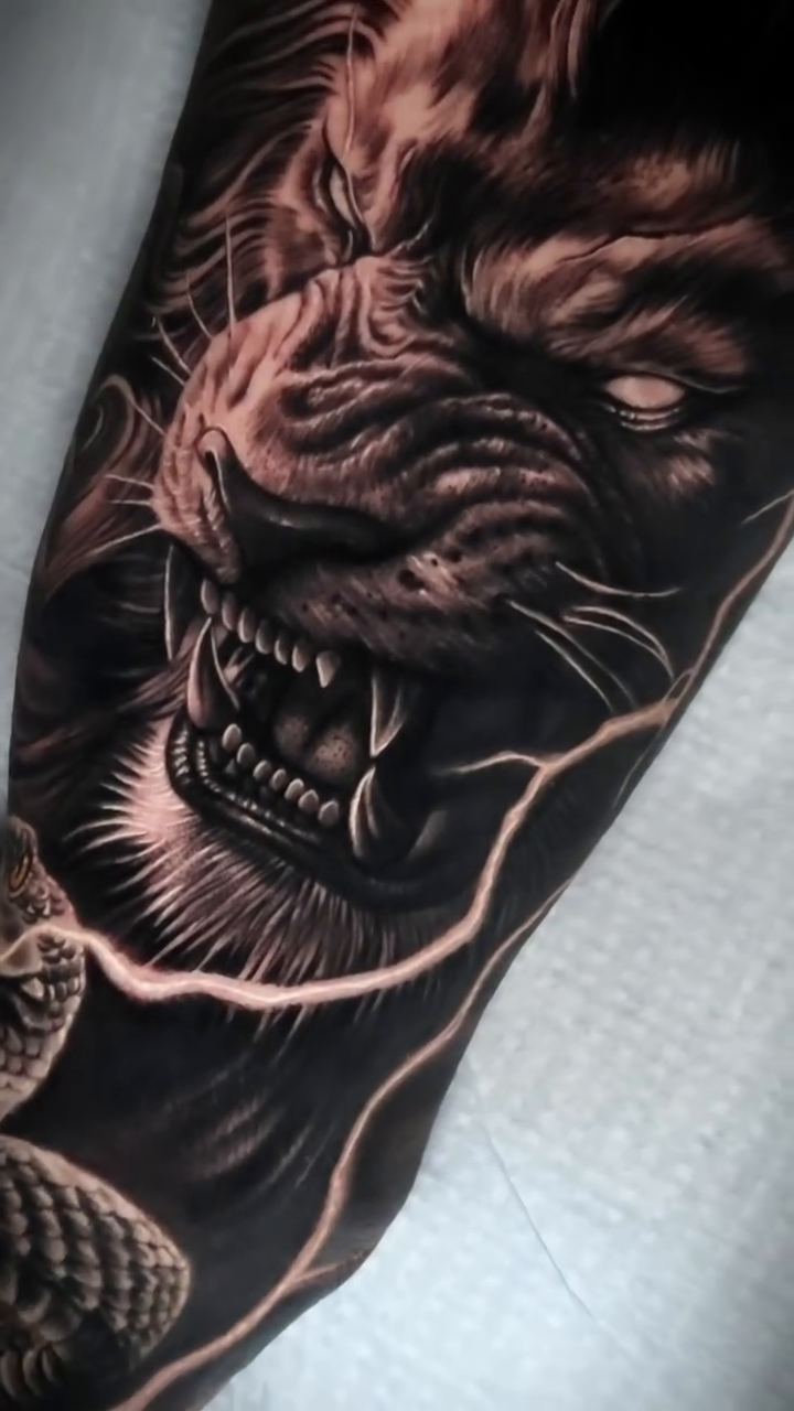 Tattoo by @tattoosbyshiva — realism, black_and_grey